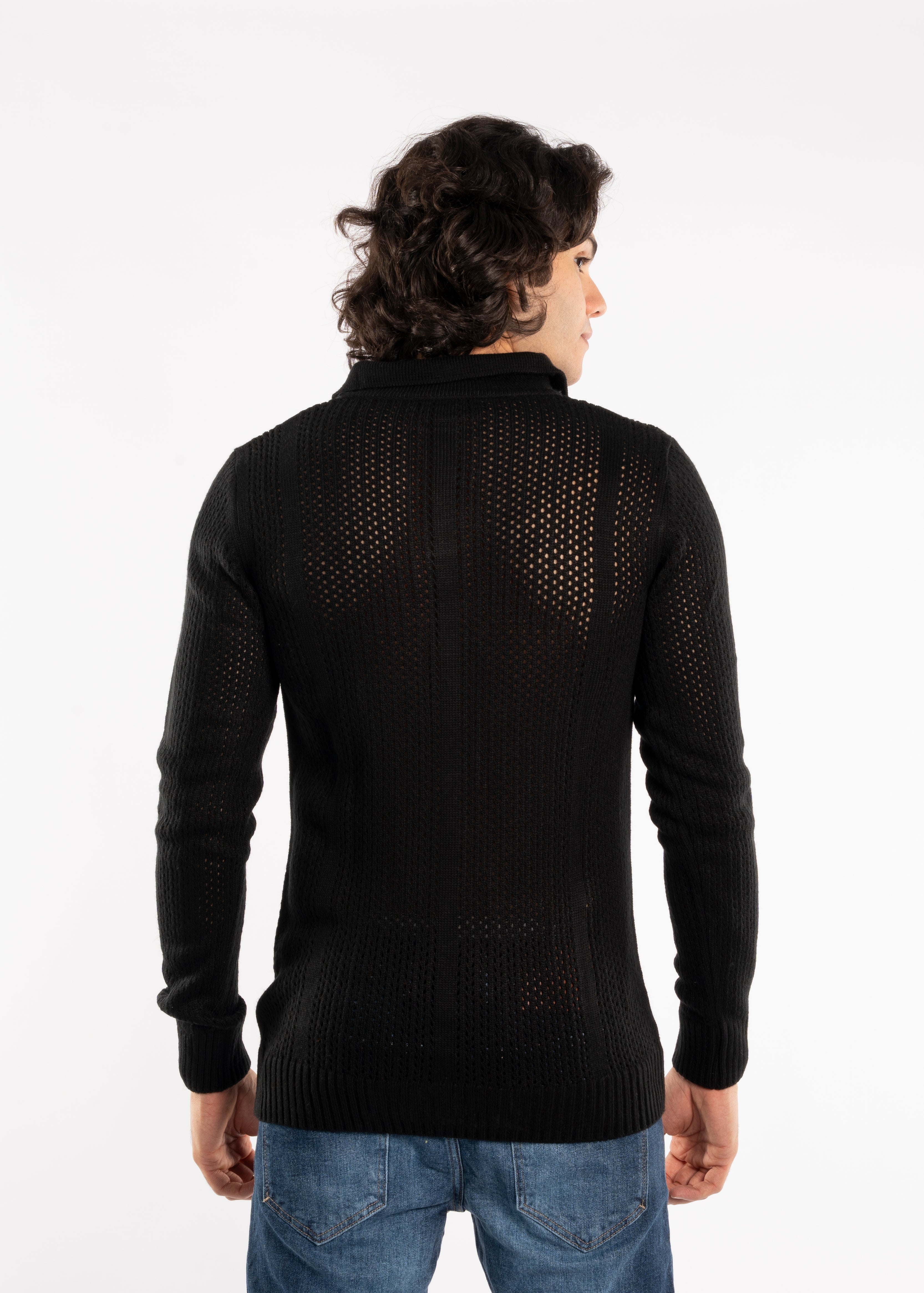 Pullover - Men - Ribbed