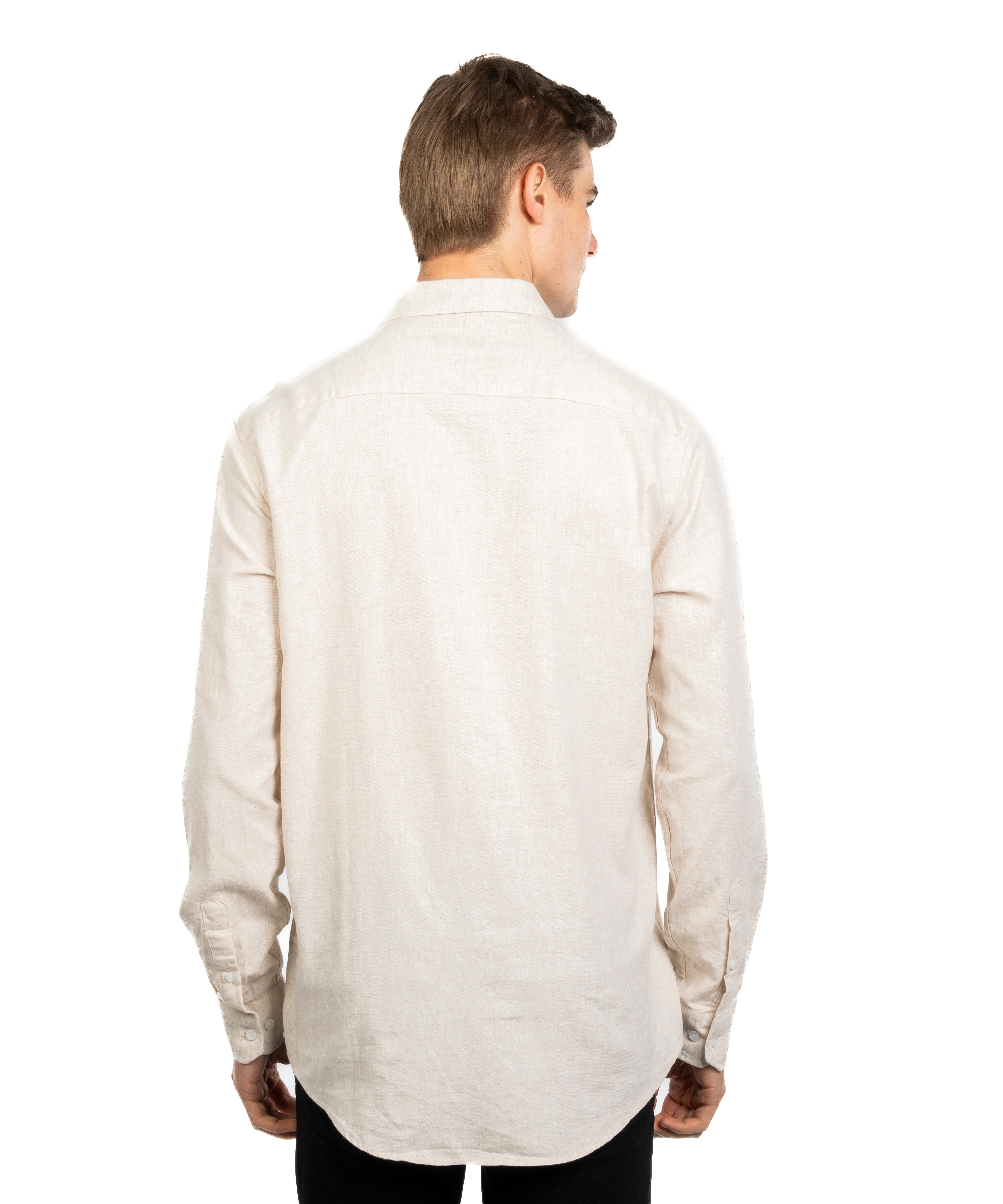 Long Sleeve Shirt - Men - Plain