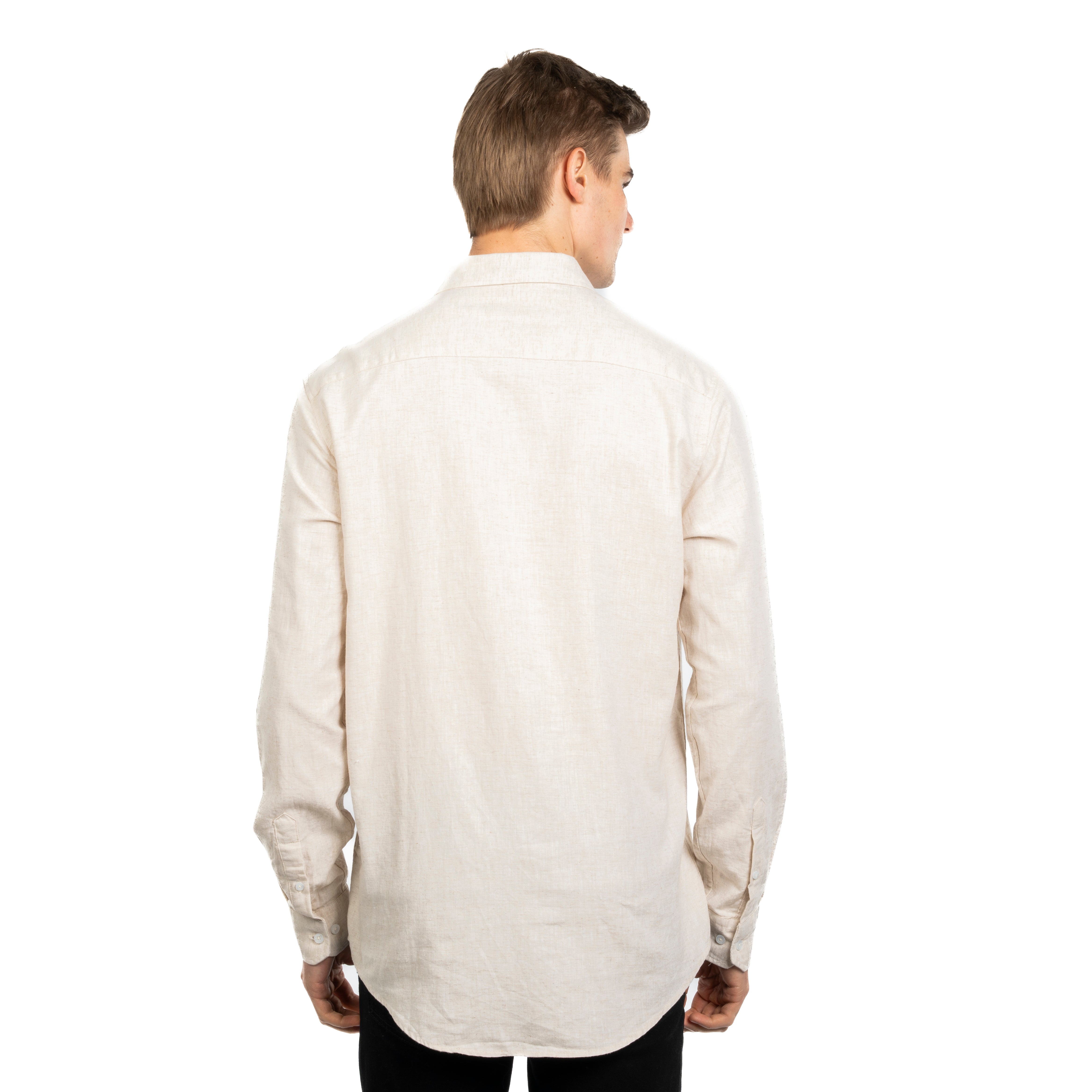 Long Sleeve Shirt - Men - Plain