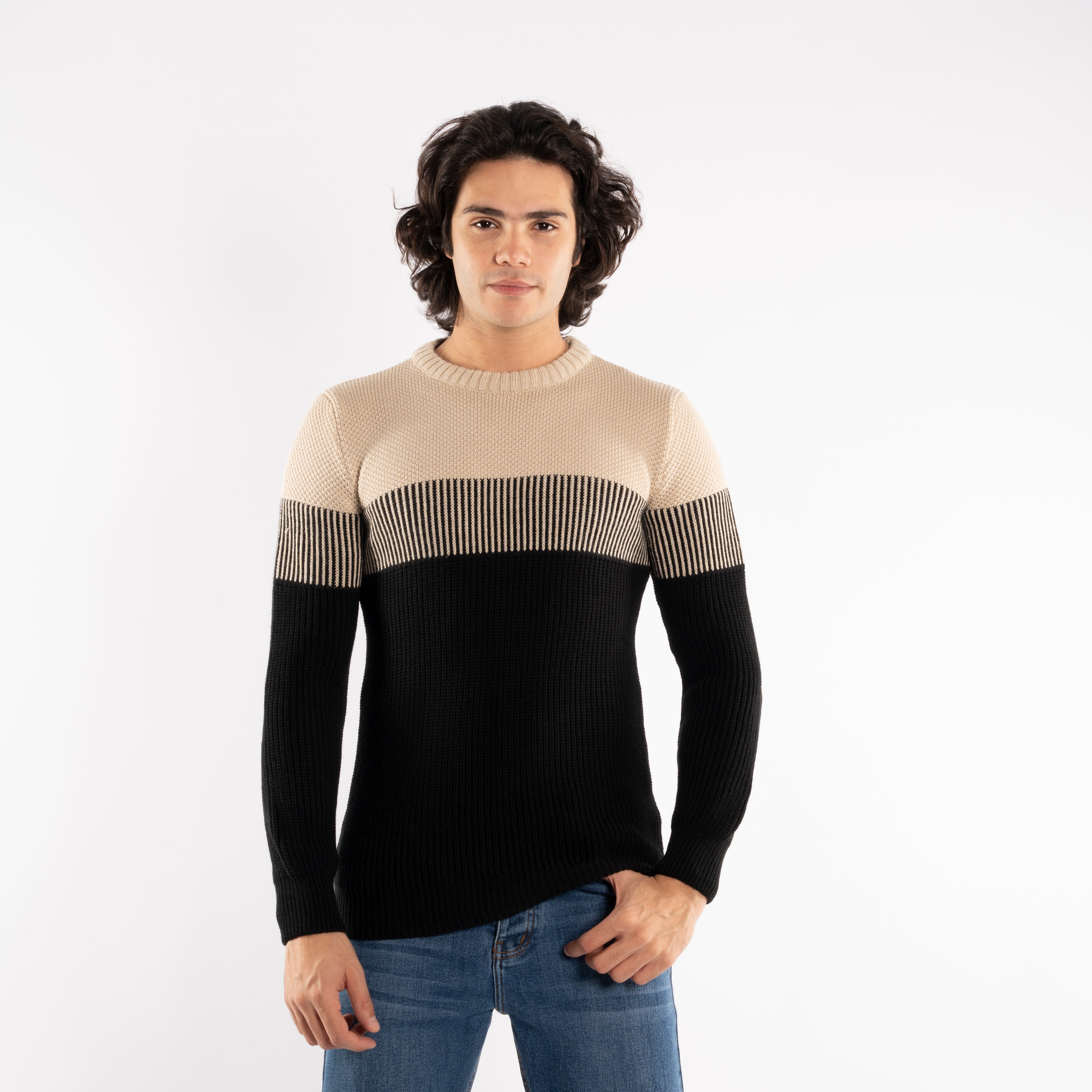 Pullover - Men - Striped