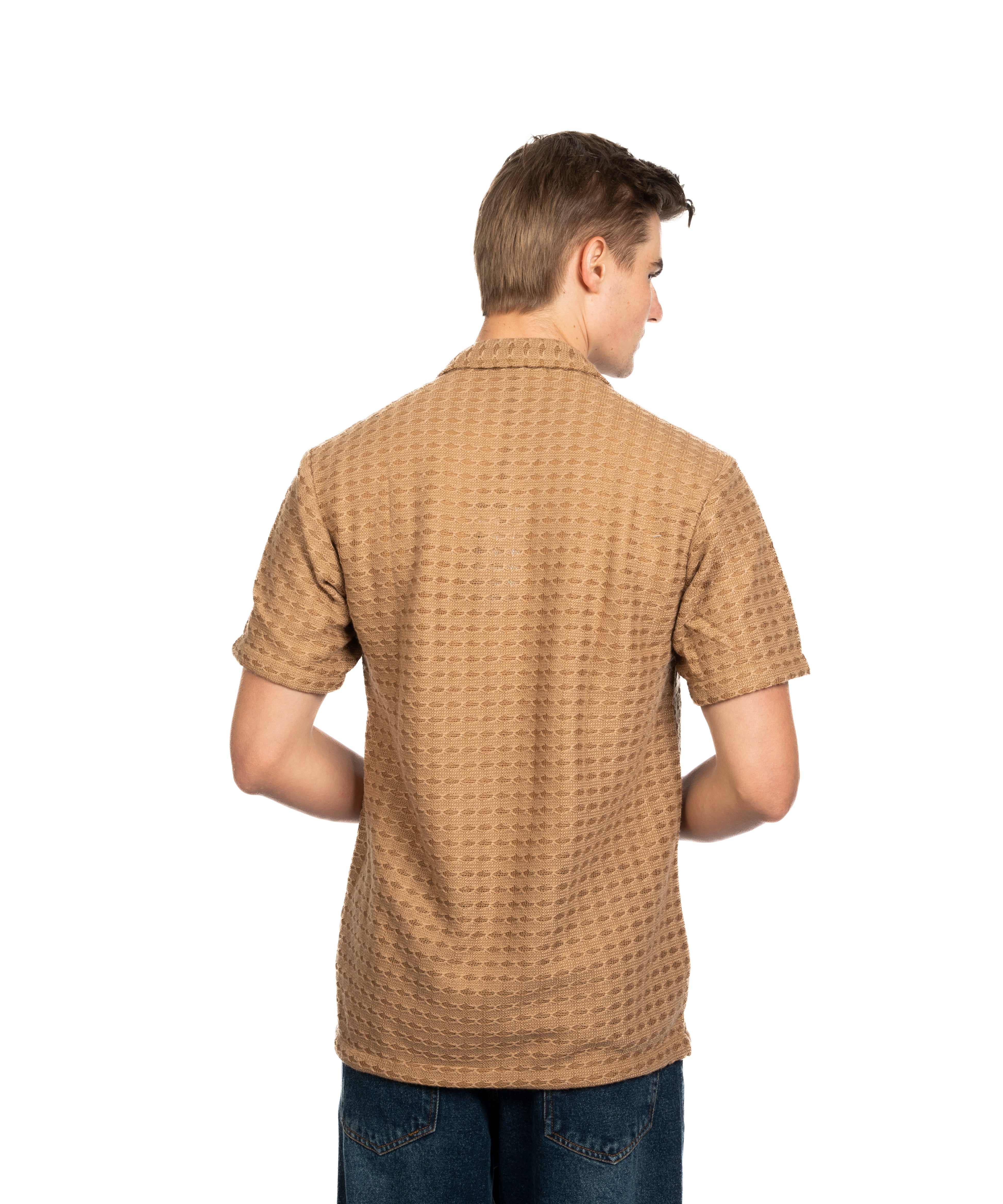 Half Sleeve Shirt - Men - Plain