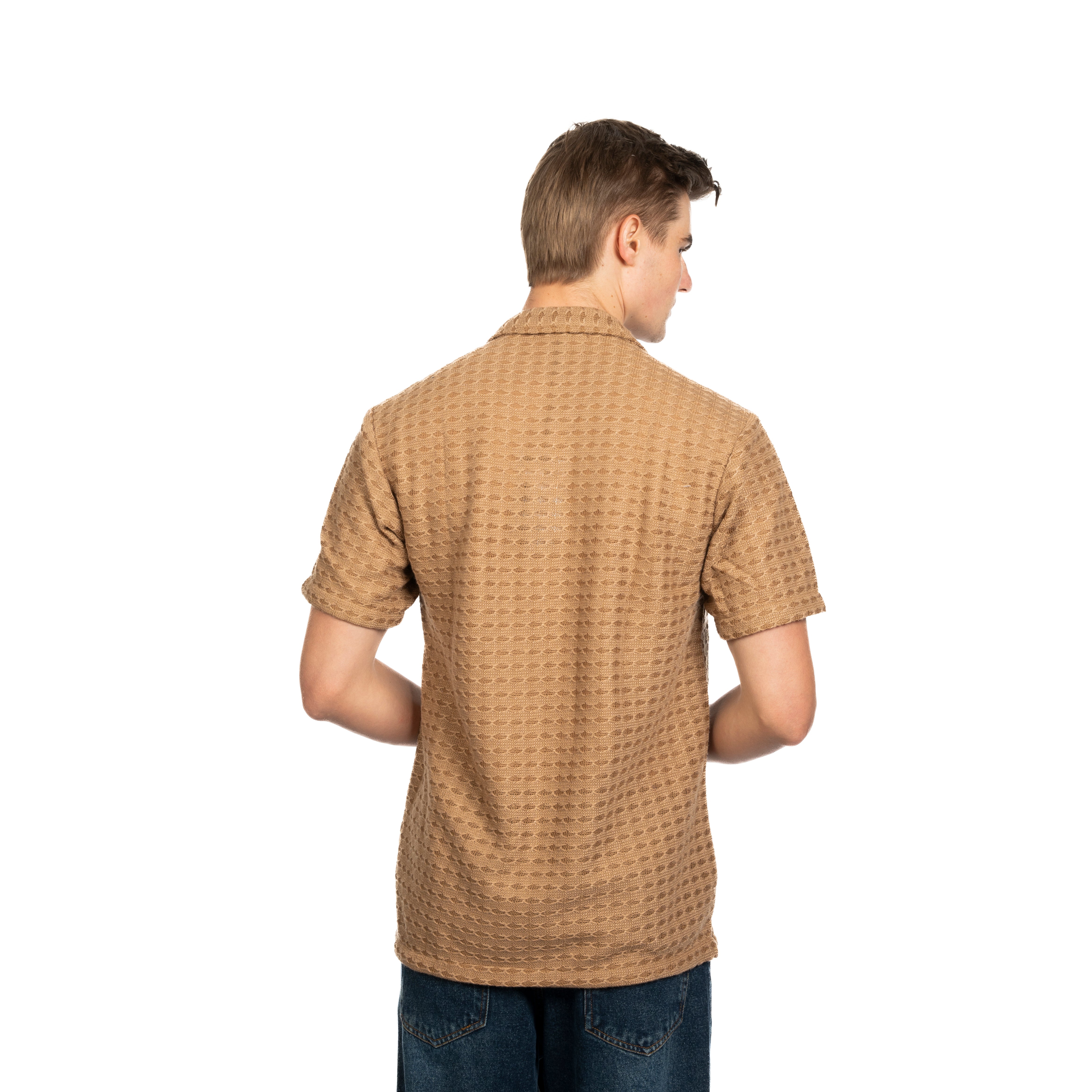 Half Sleeve Shirt - Men - Plain