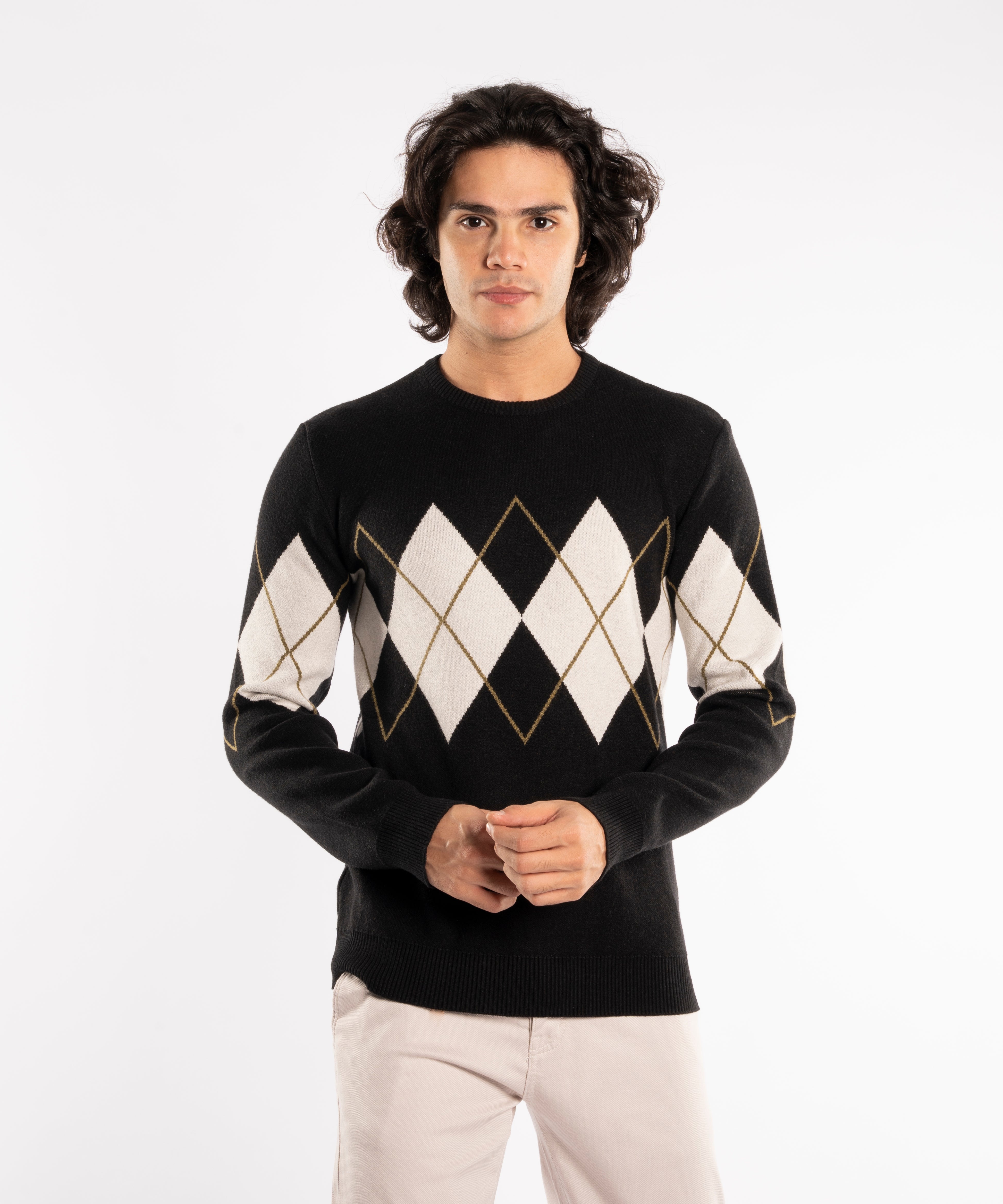 Pullover - Men - Plaid