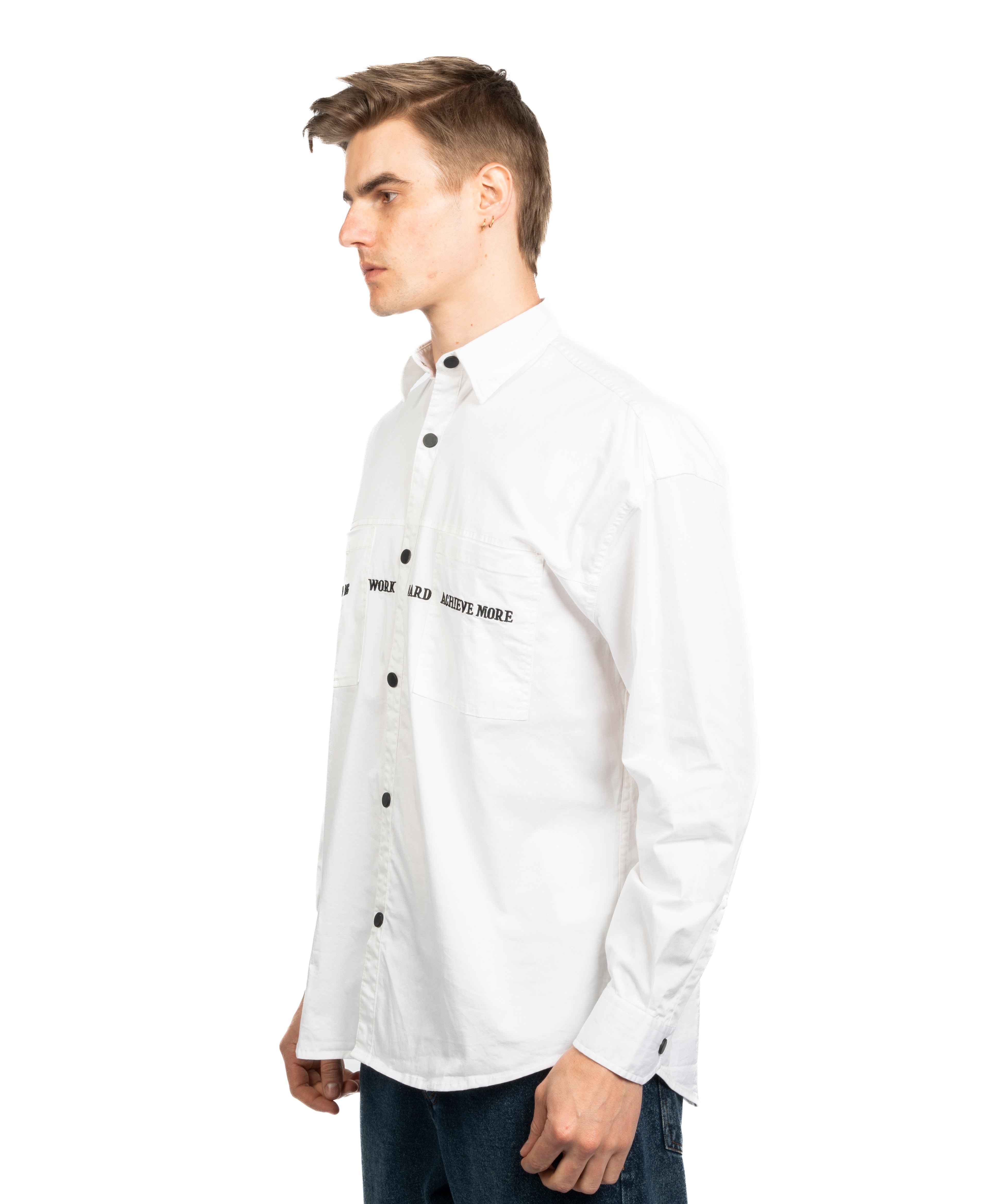 Long Sleeve Shirt - Men - Plain