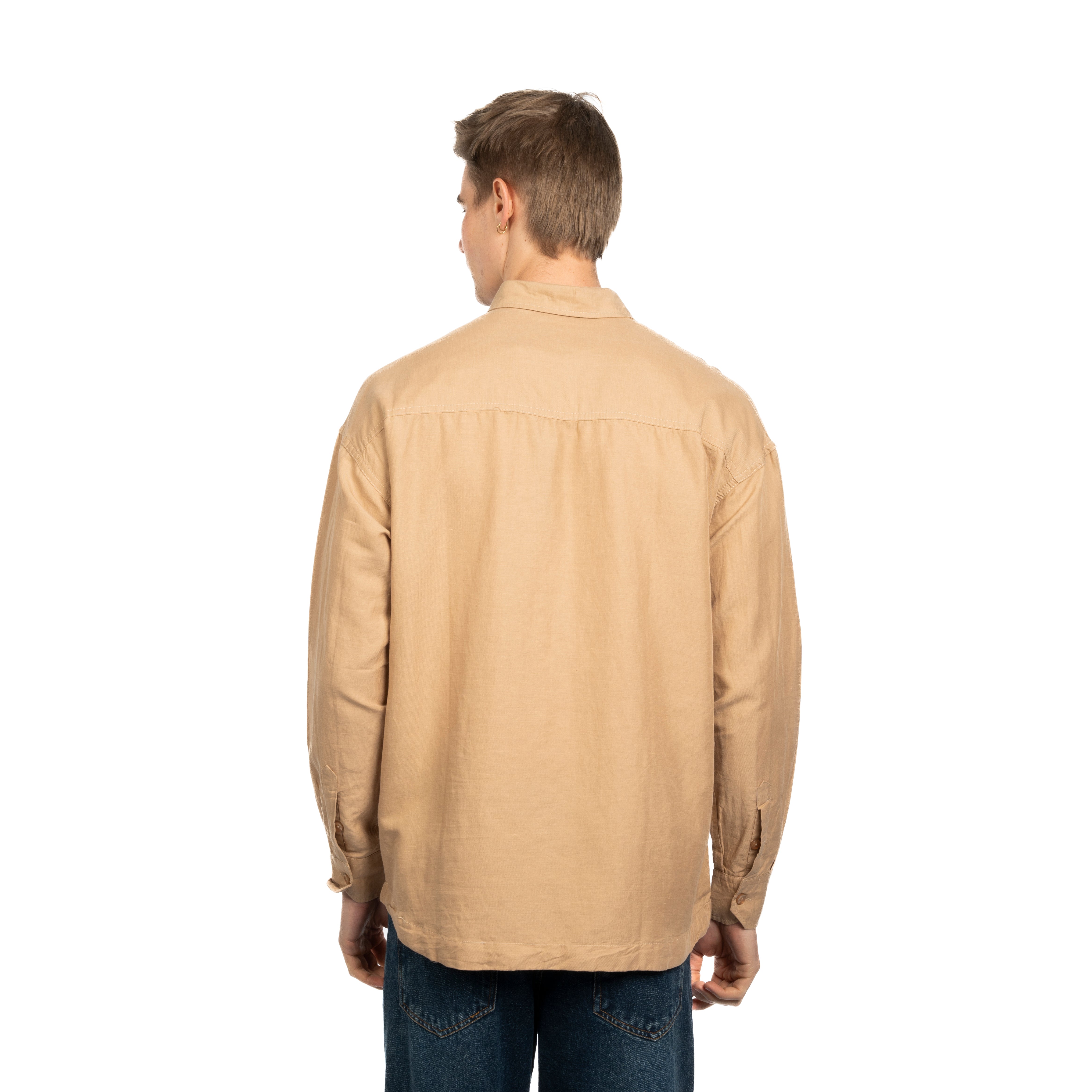 Long Sleeve Shirt - Men - Plain