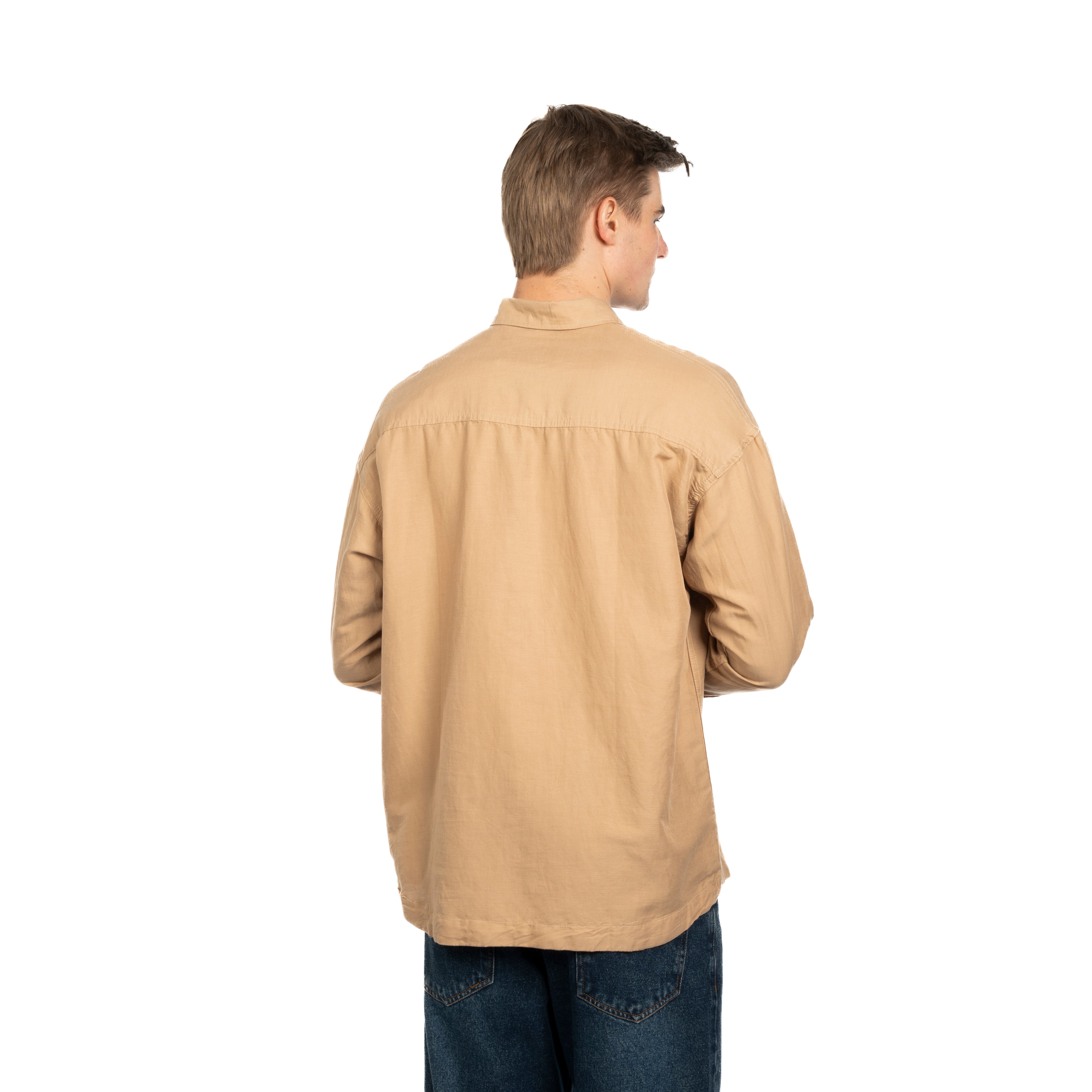 Long Sleeve Shirt - Men - Plain