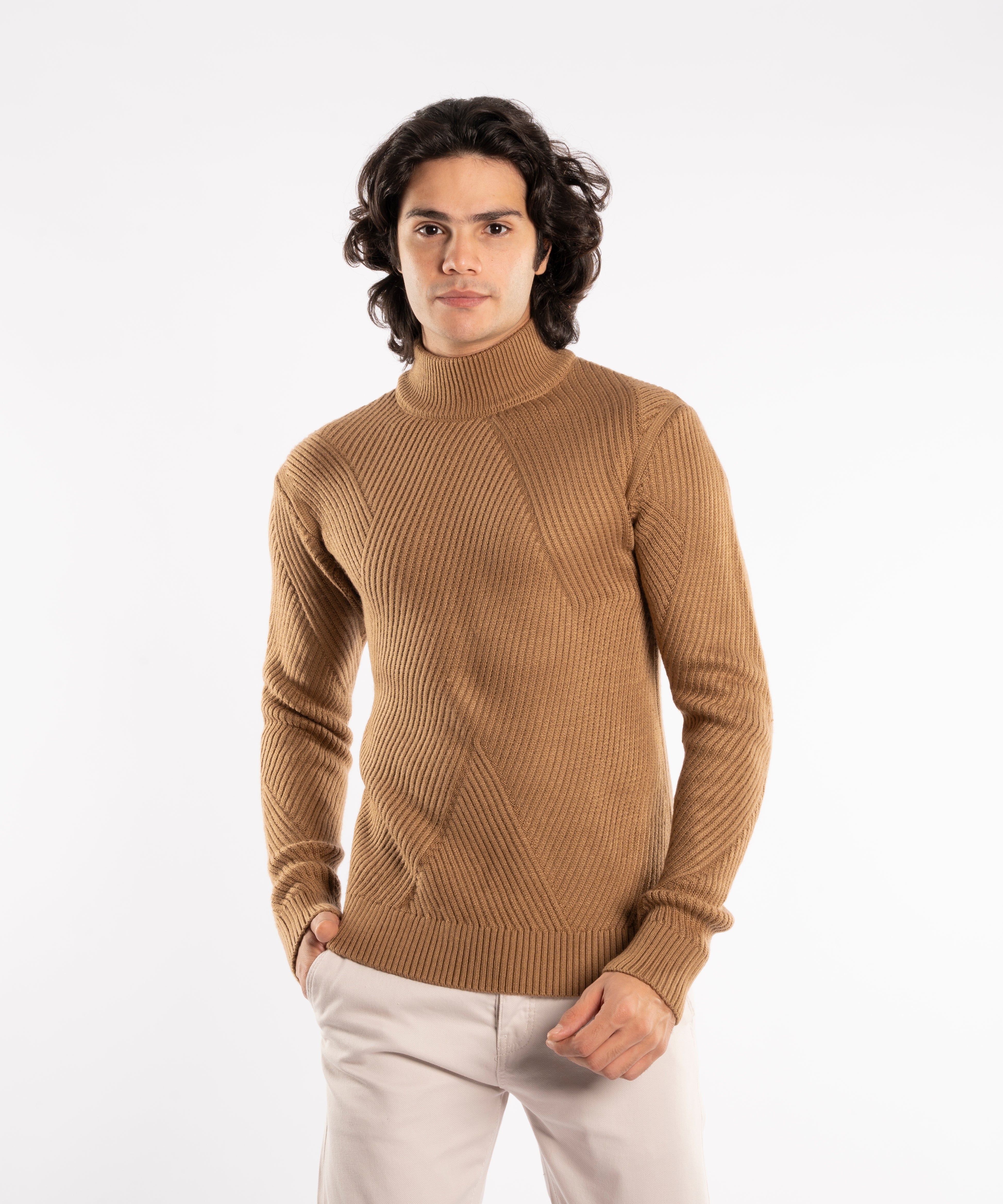 Pullover - Men - Ribbed