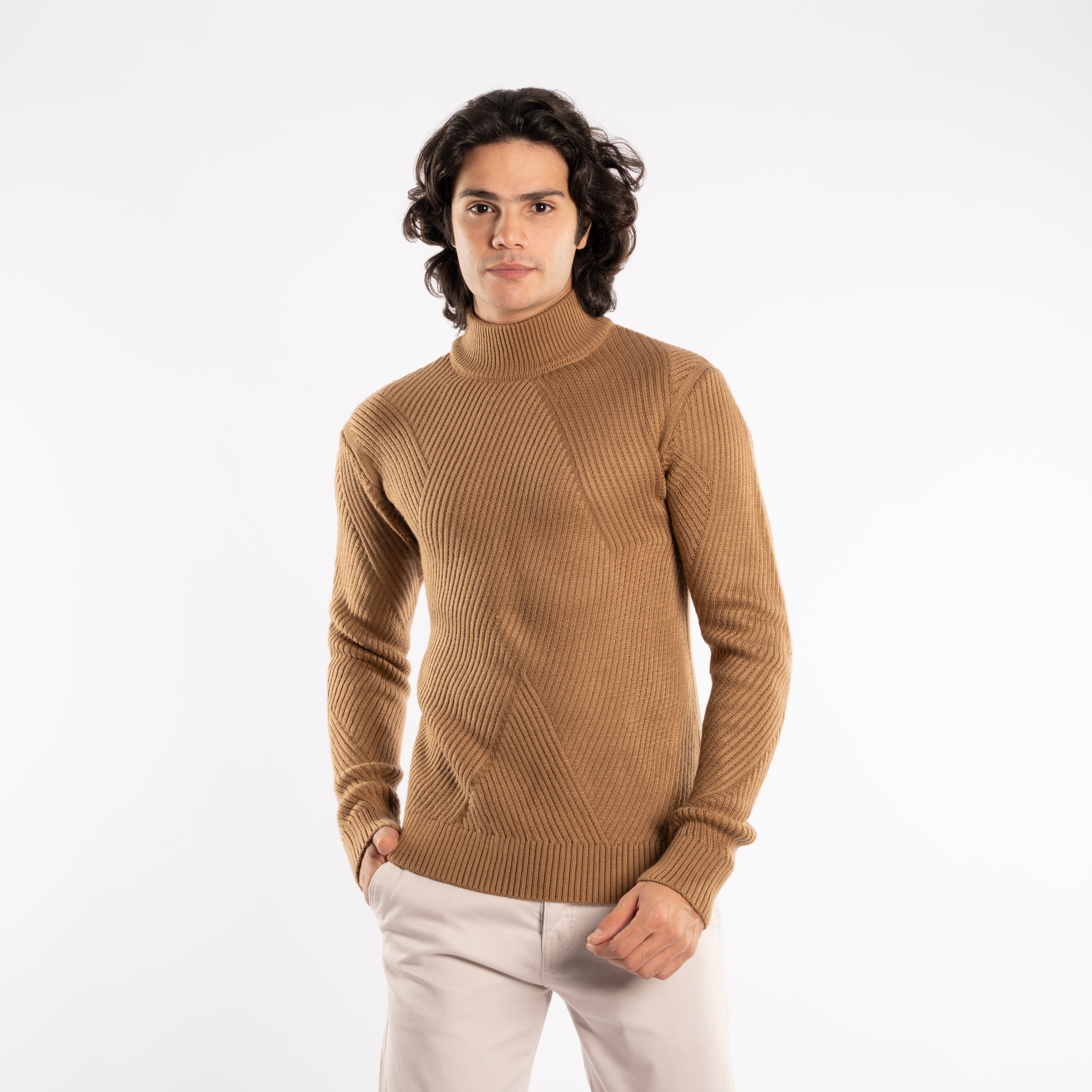 Pullover - Men - Ribbed