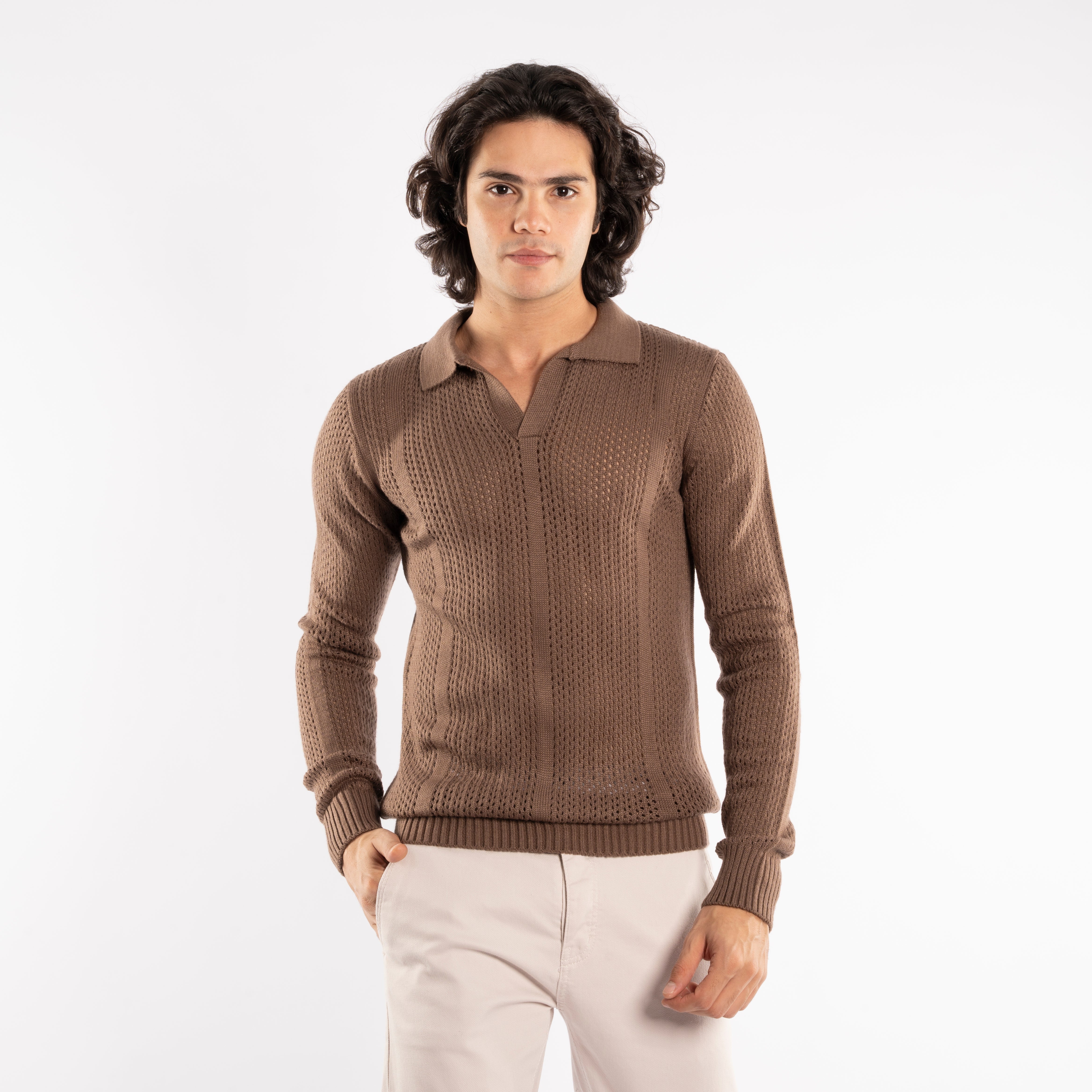 Pullover - Men - Ribbed