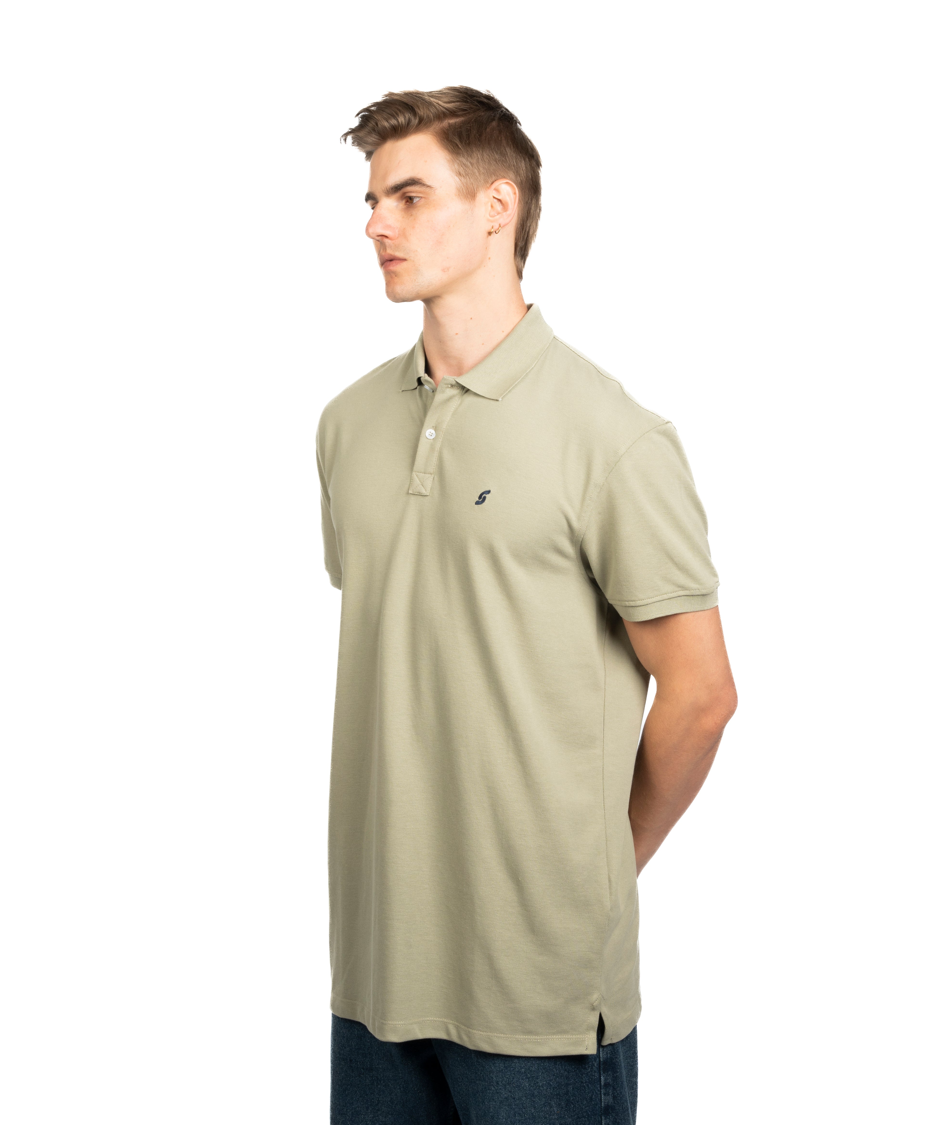 Polo T-shirt - Men - Plain