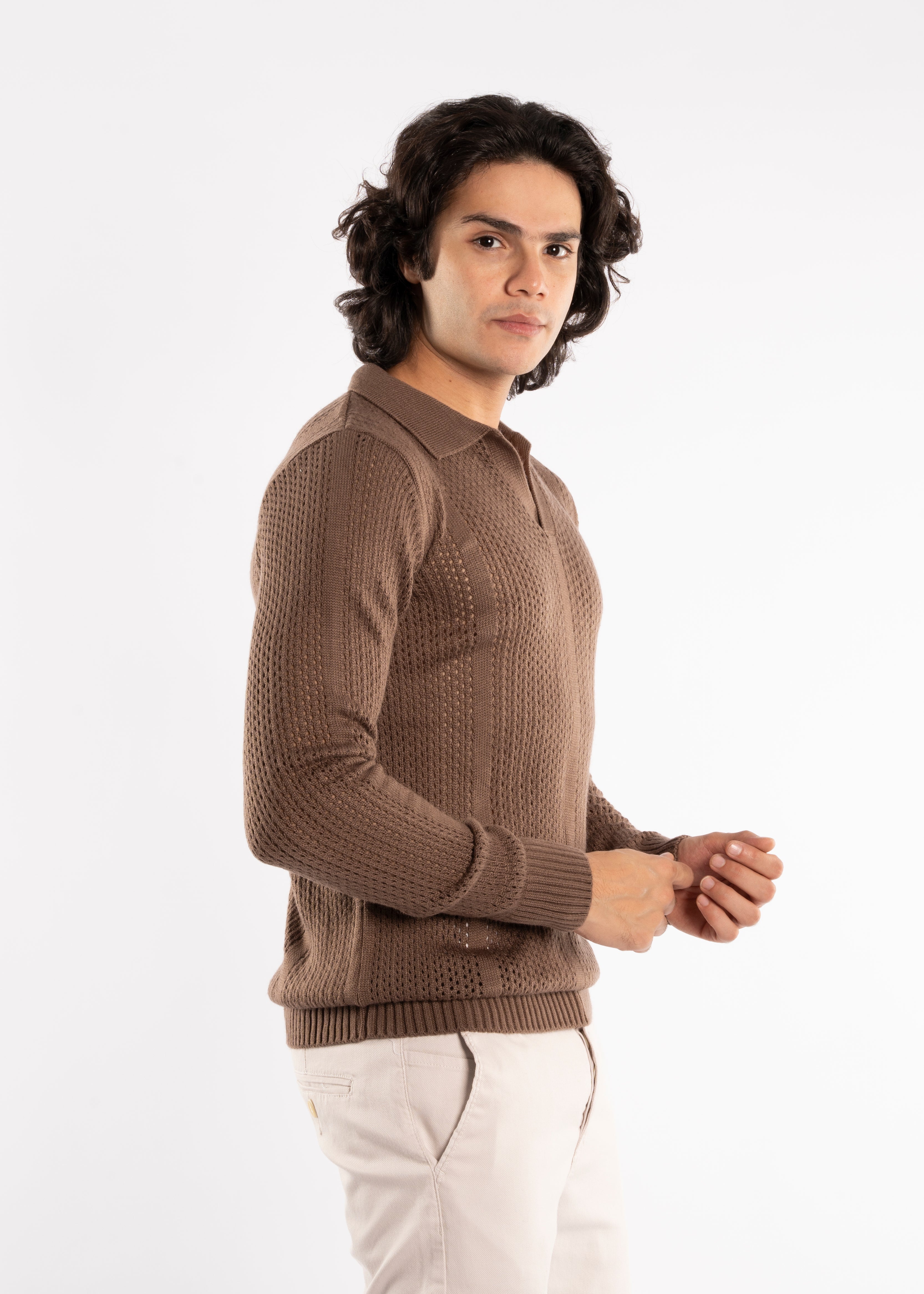 Pullover - Men - Ribbed