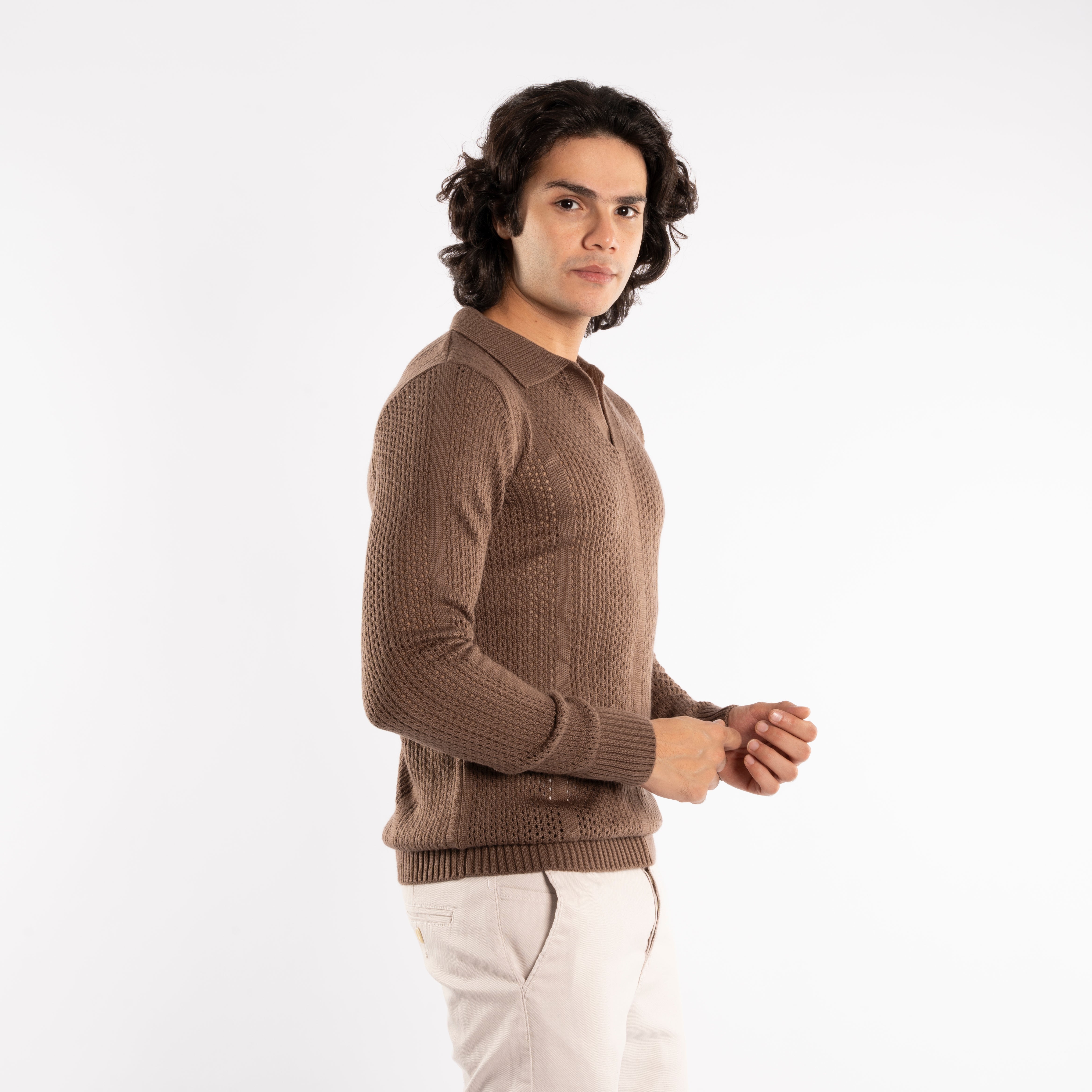 Pullover - Men - Ribbed