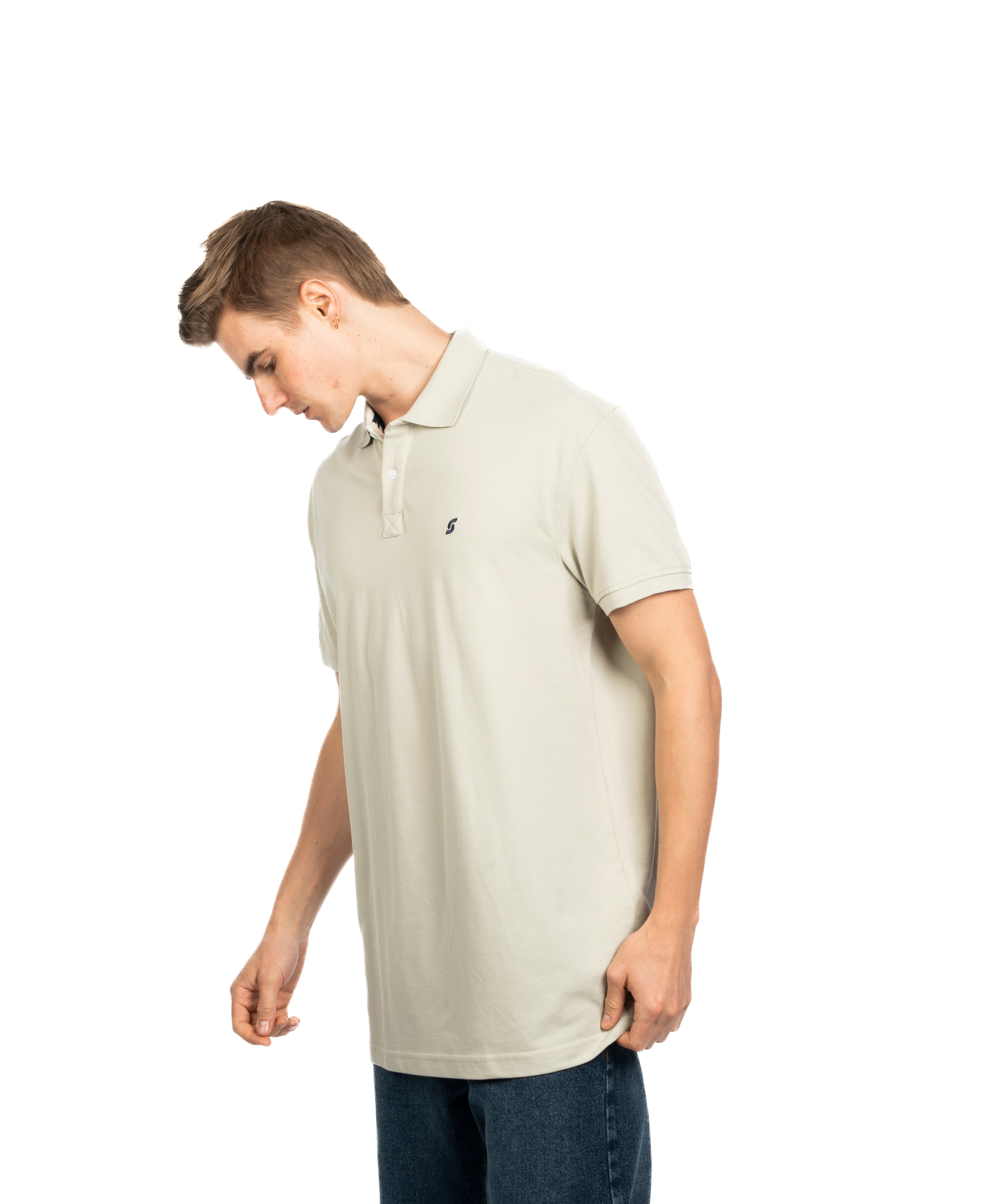 Polo T-shirt - Men - Plain