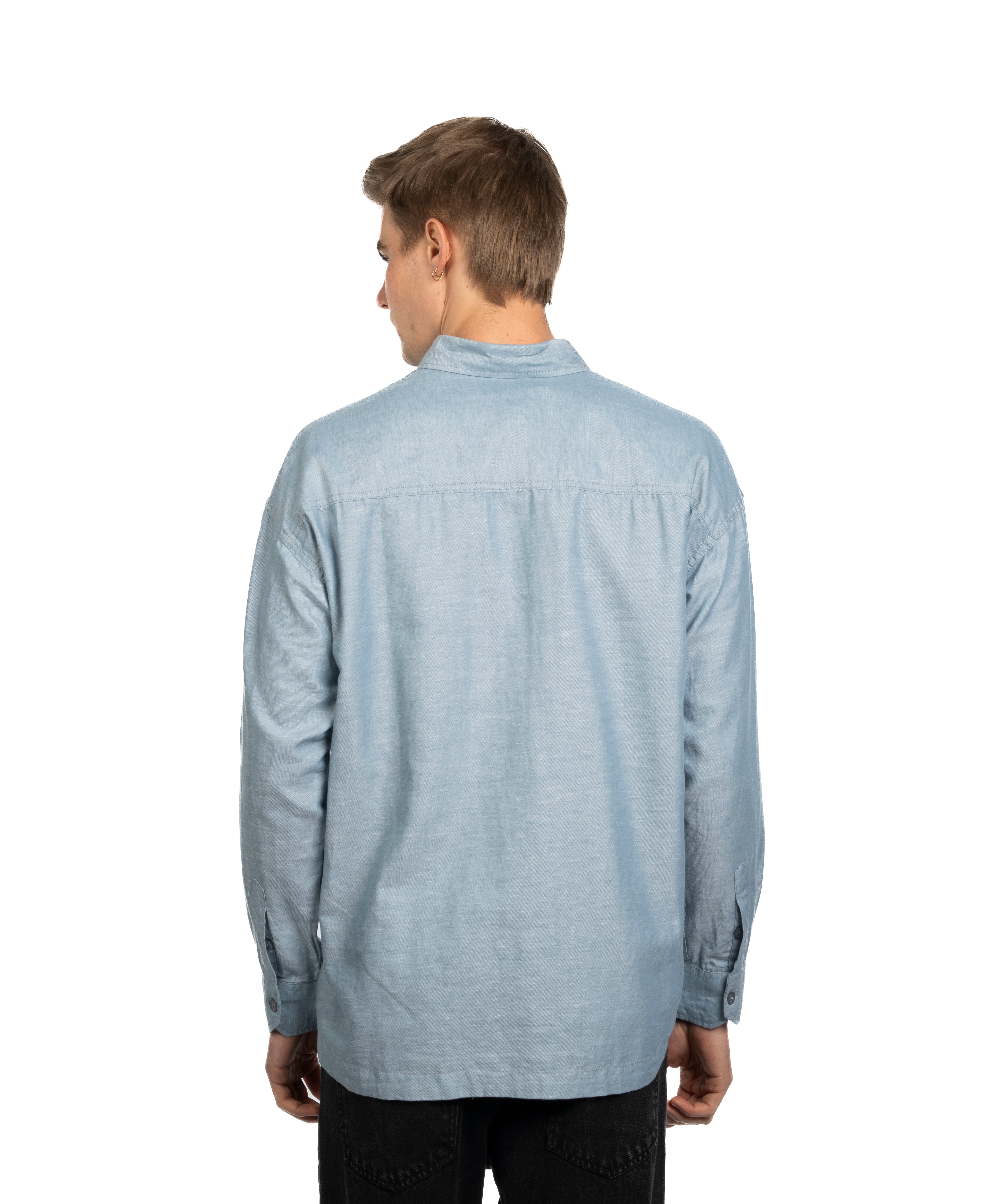 Long Sleeve Shirt - Men - Plain
