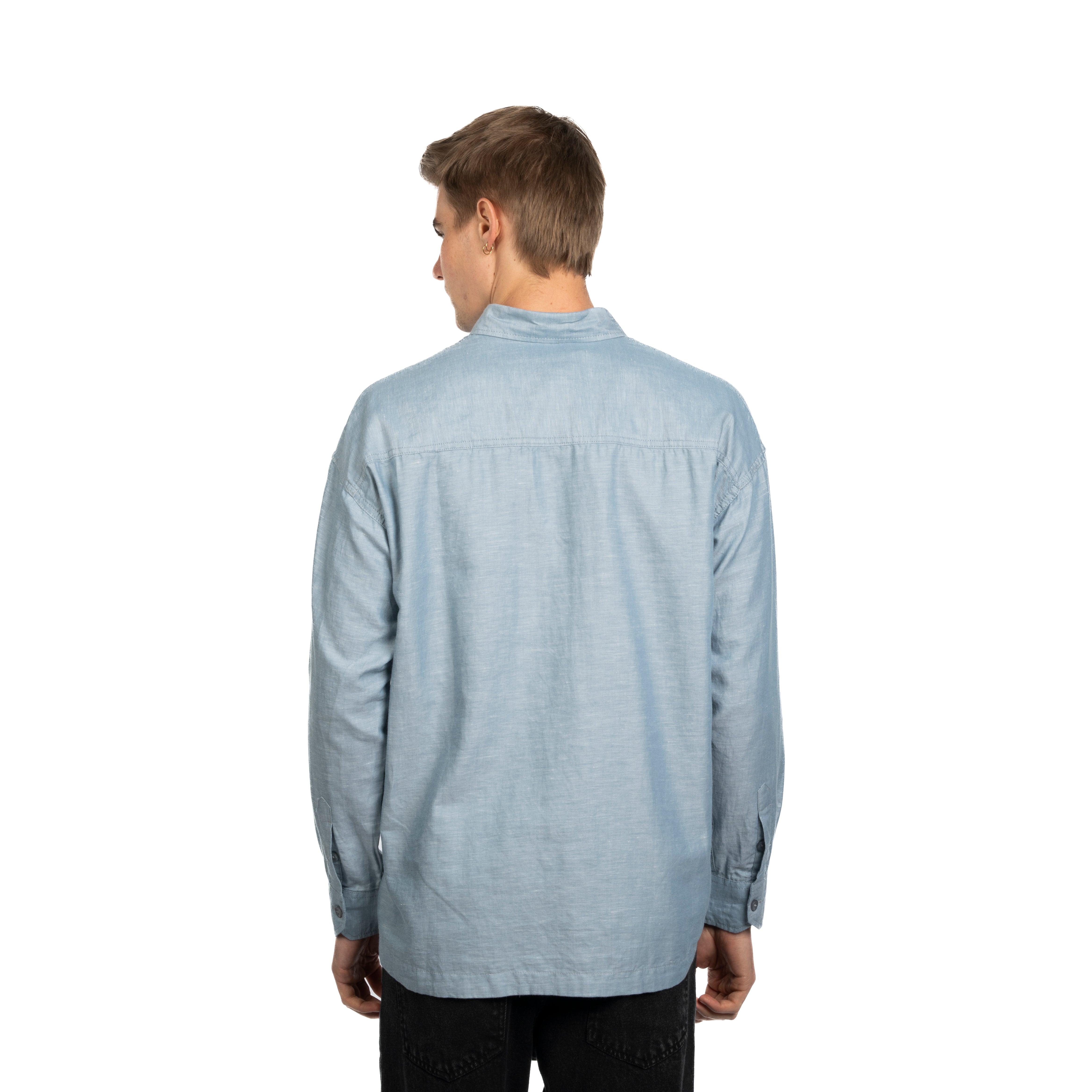 Long Sleeve Shirt - Men - Plain