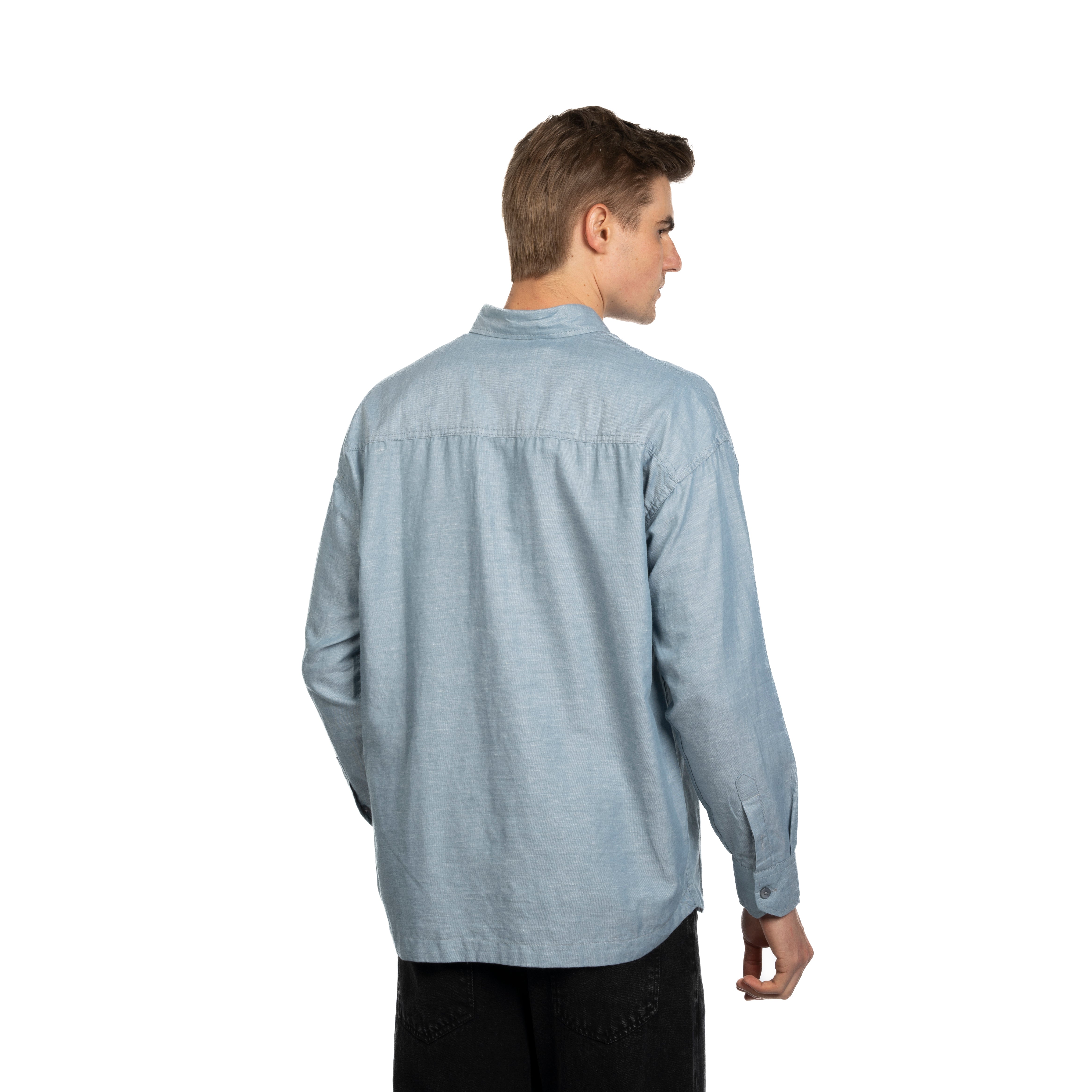 Long Sleeve Shirt - Men - Plain
