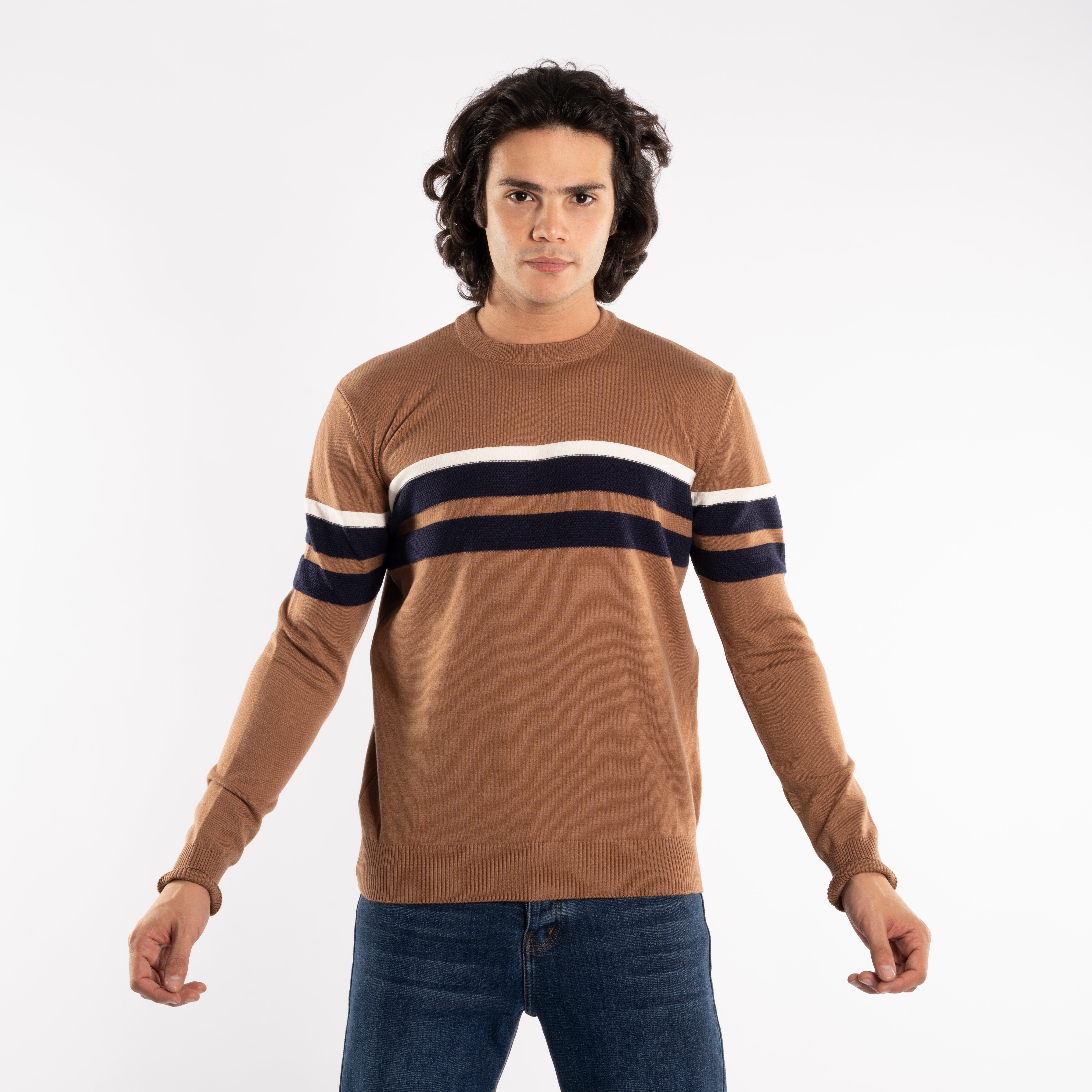 Pullover - Men - Striped