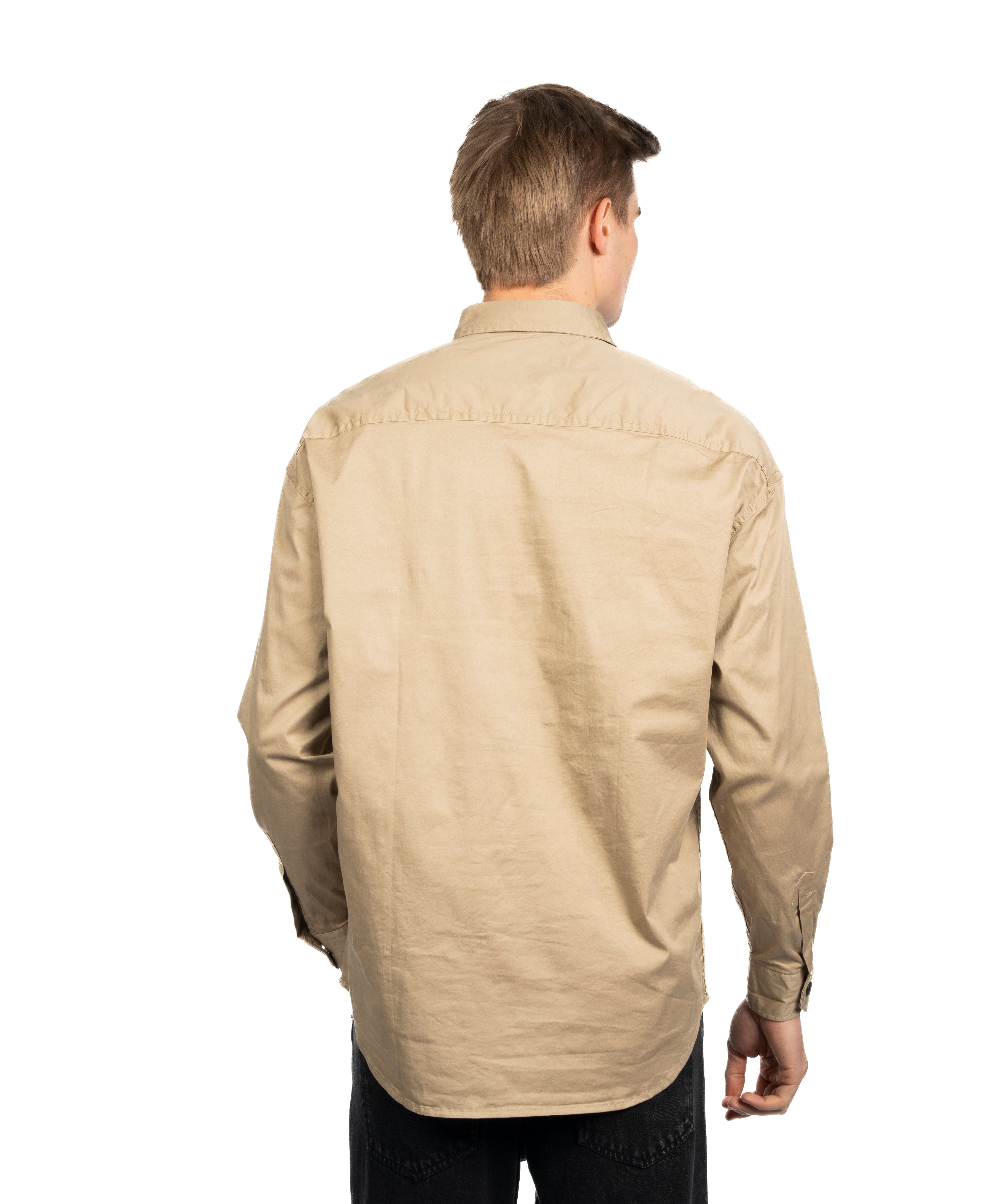 Long Sleeve Shirt - Men - Plain