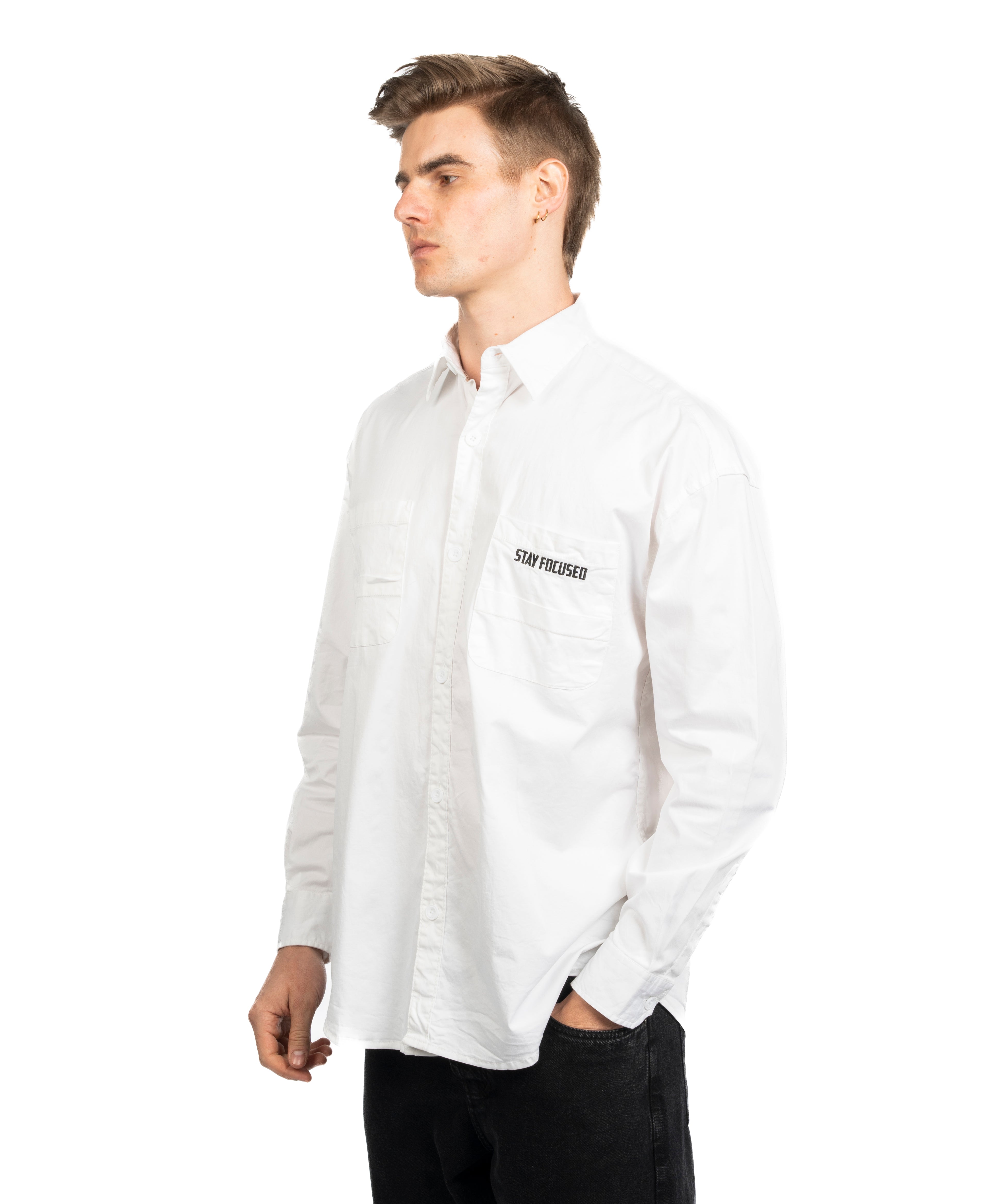 Long Sleeve Shirt - Men - Plain