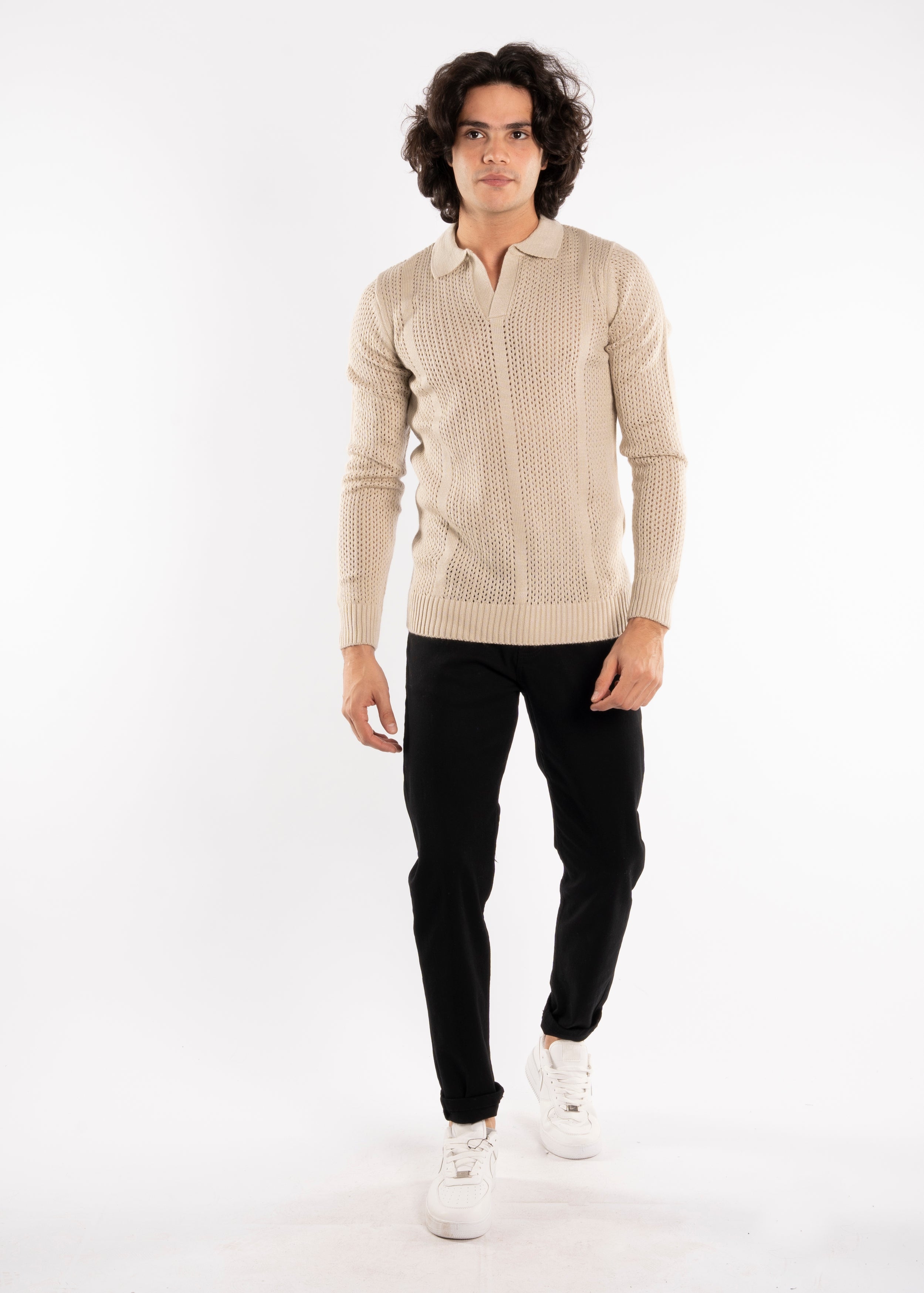Pullover - Men - Ribbed