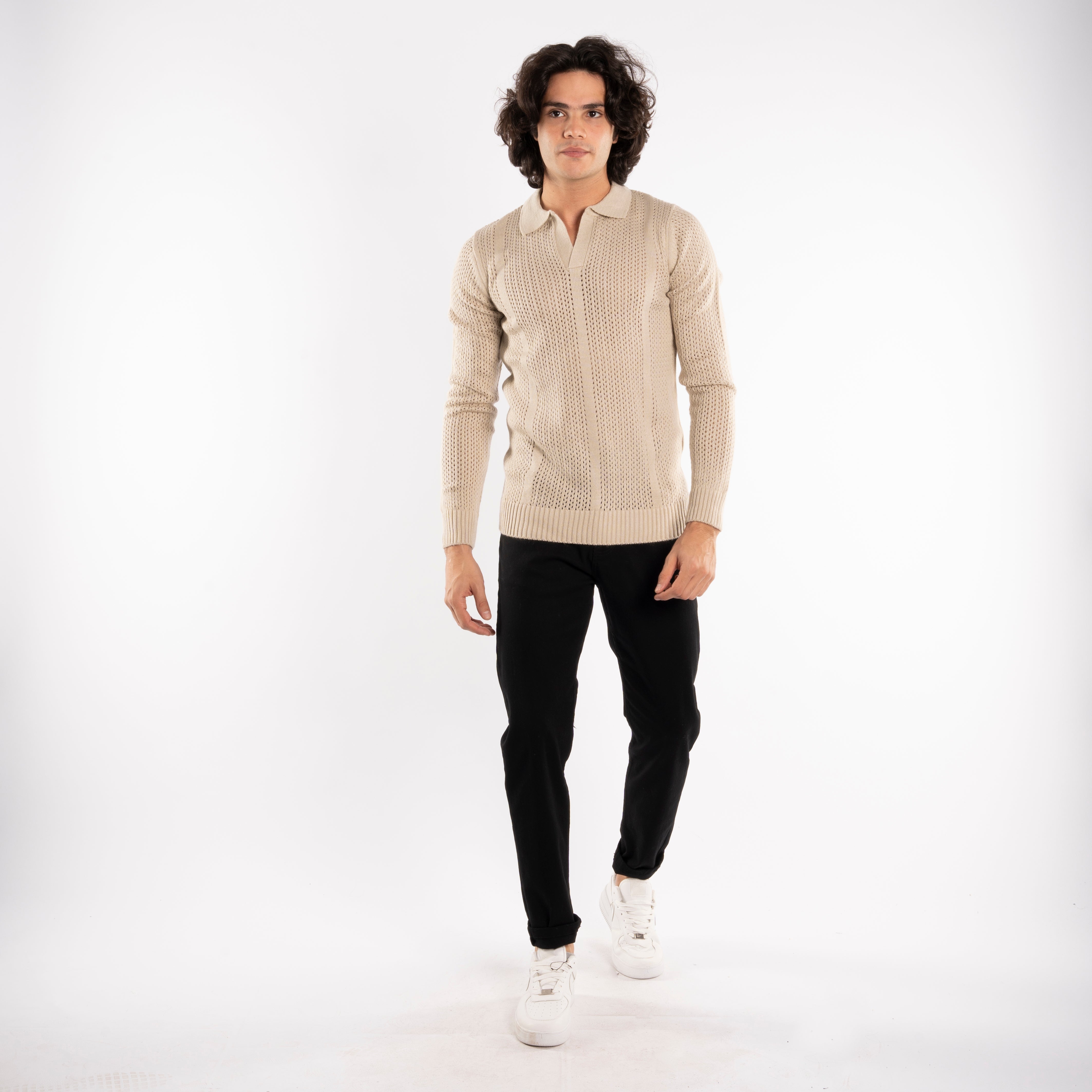 Pullover - Men - Ribbed