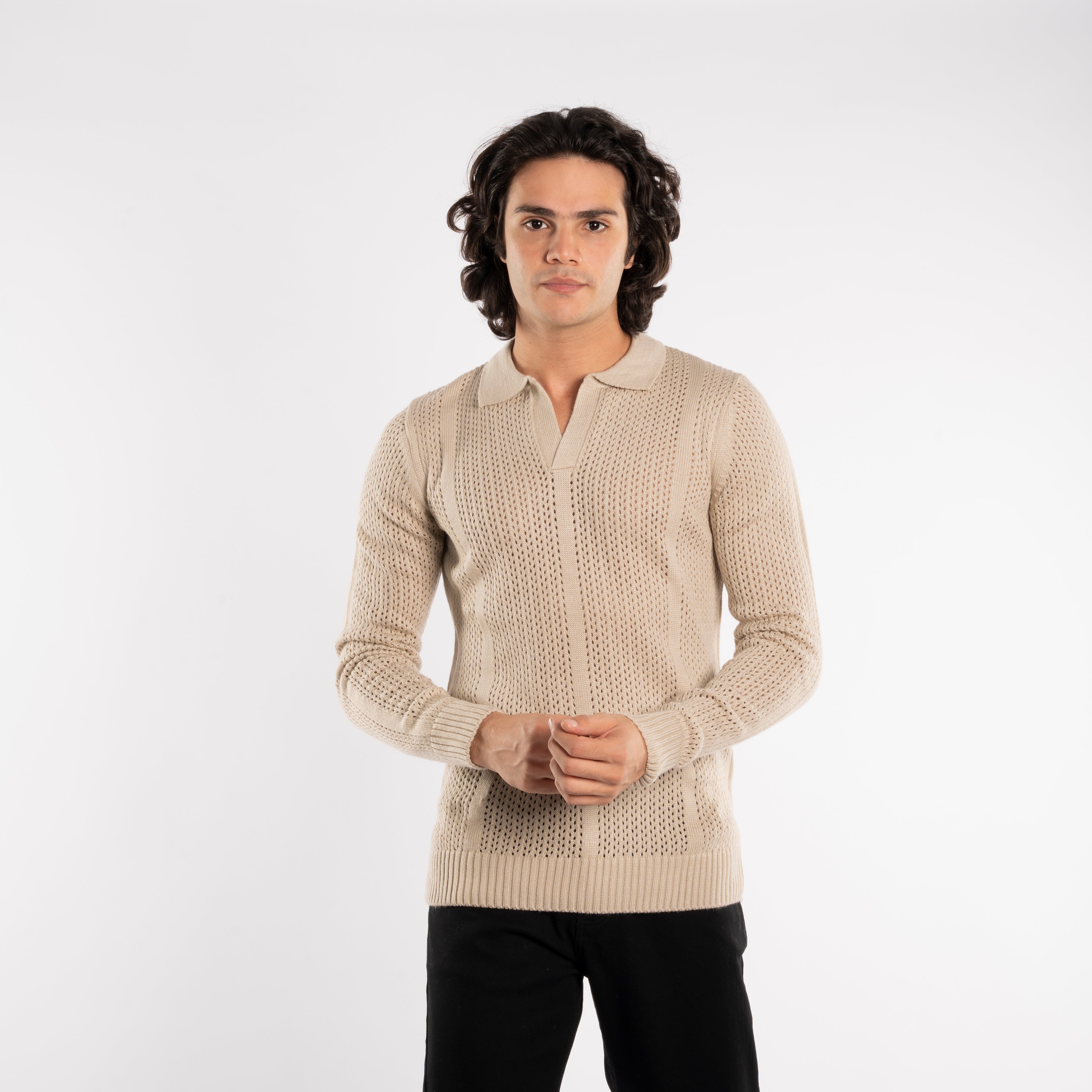 Pullover - Men - Ribbed
