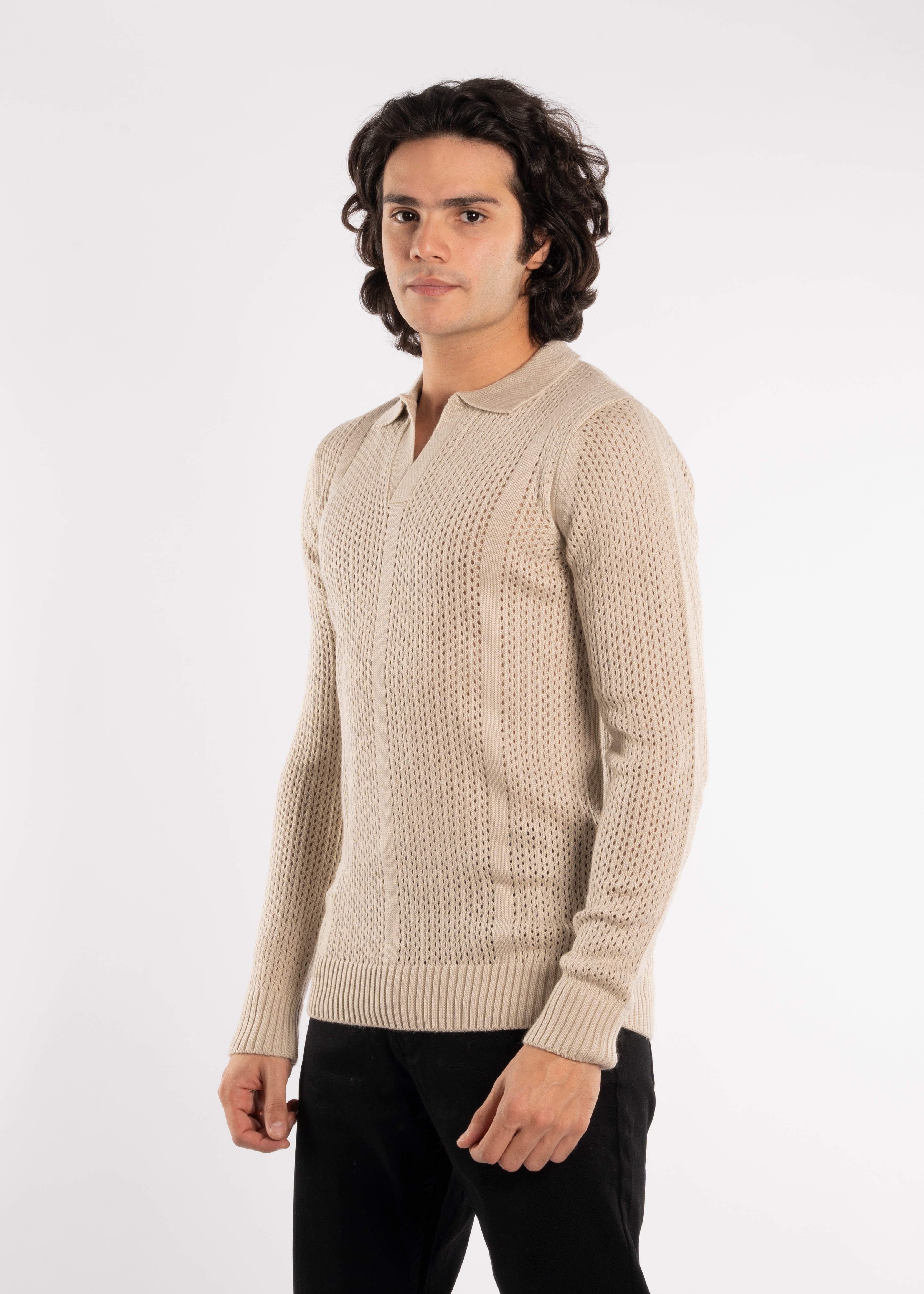 Pullover - Men - Ribbed