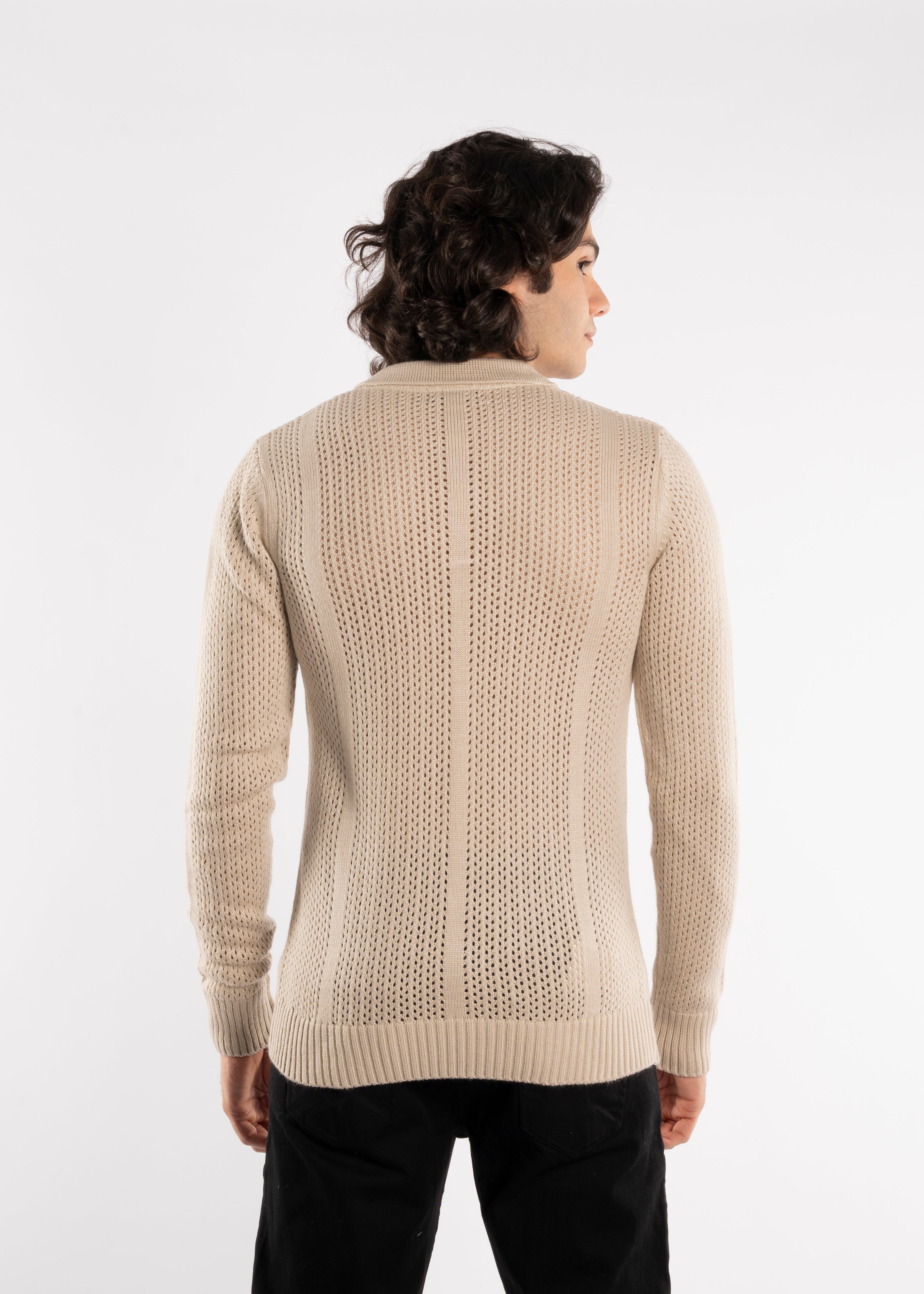 Pullover - Men - Ribbed