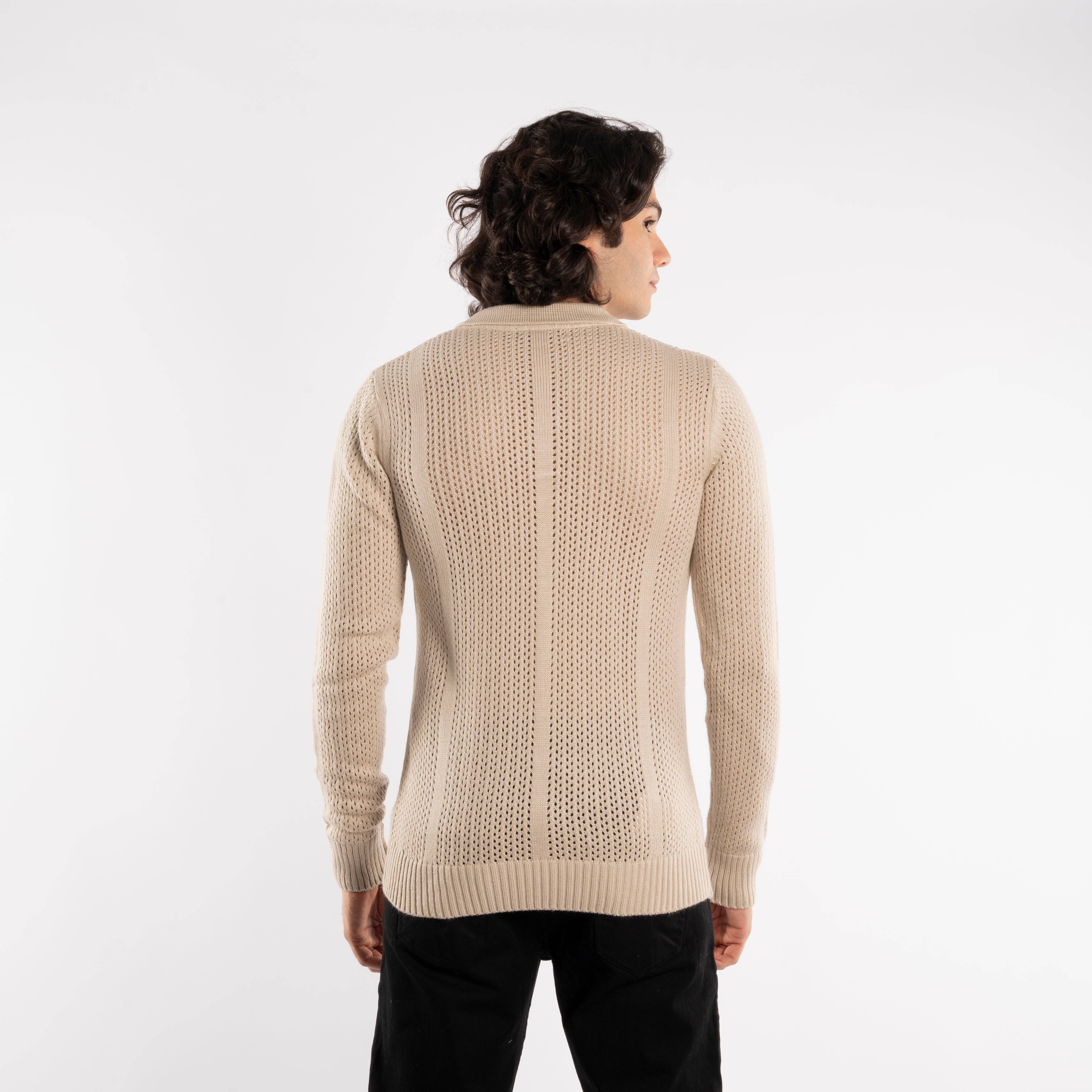 Pullover - Men - Ribbed