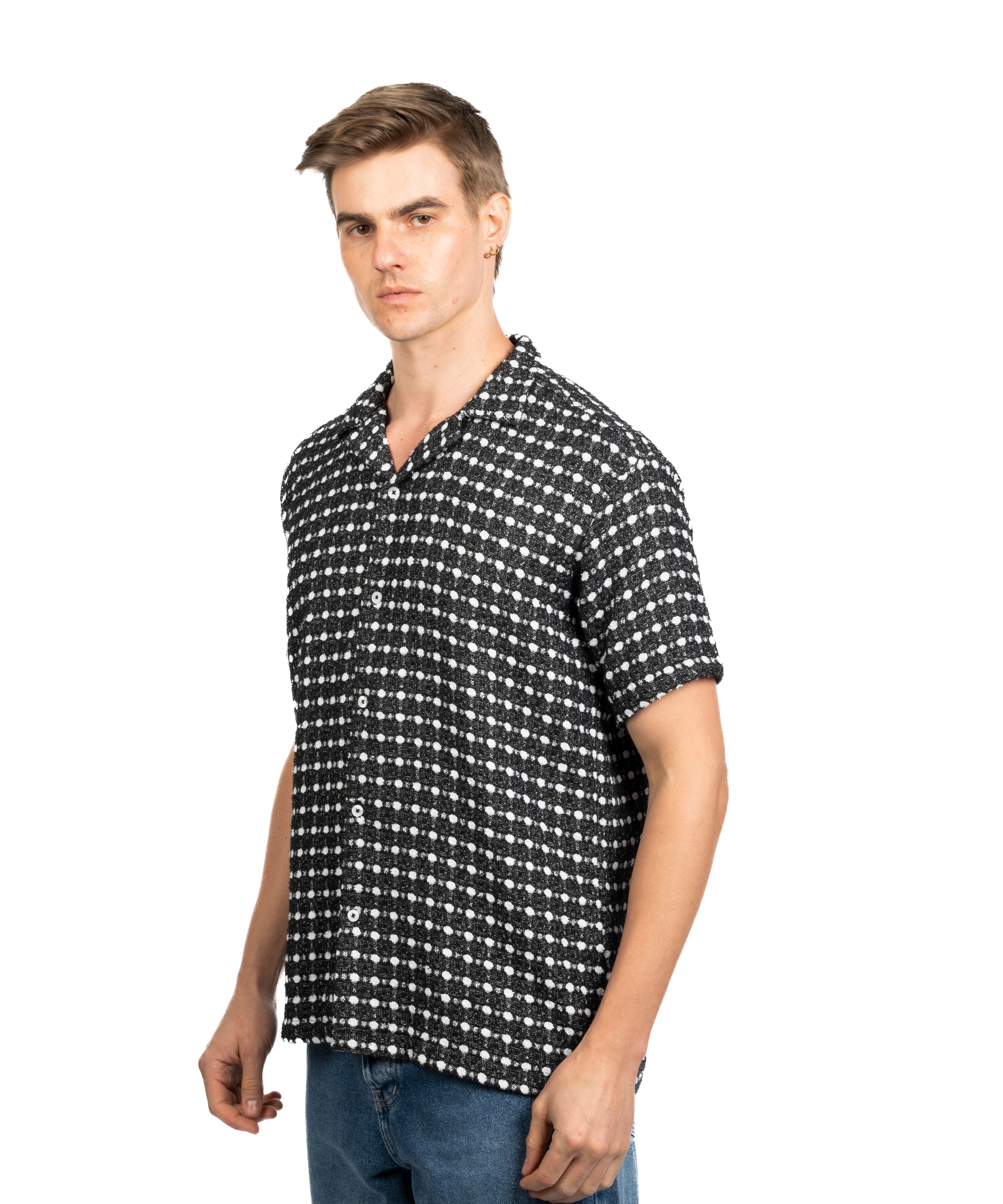 Half Sleeve Shirt - Men - Plaid