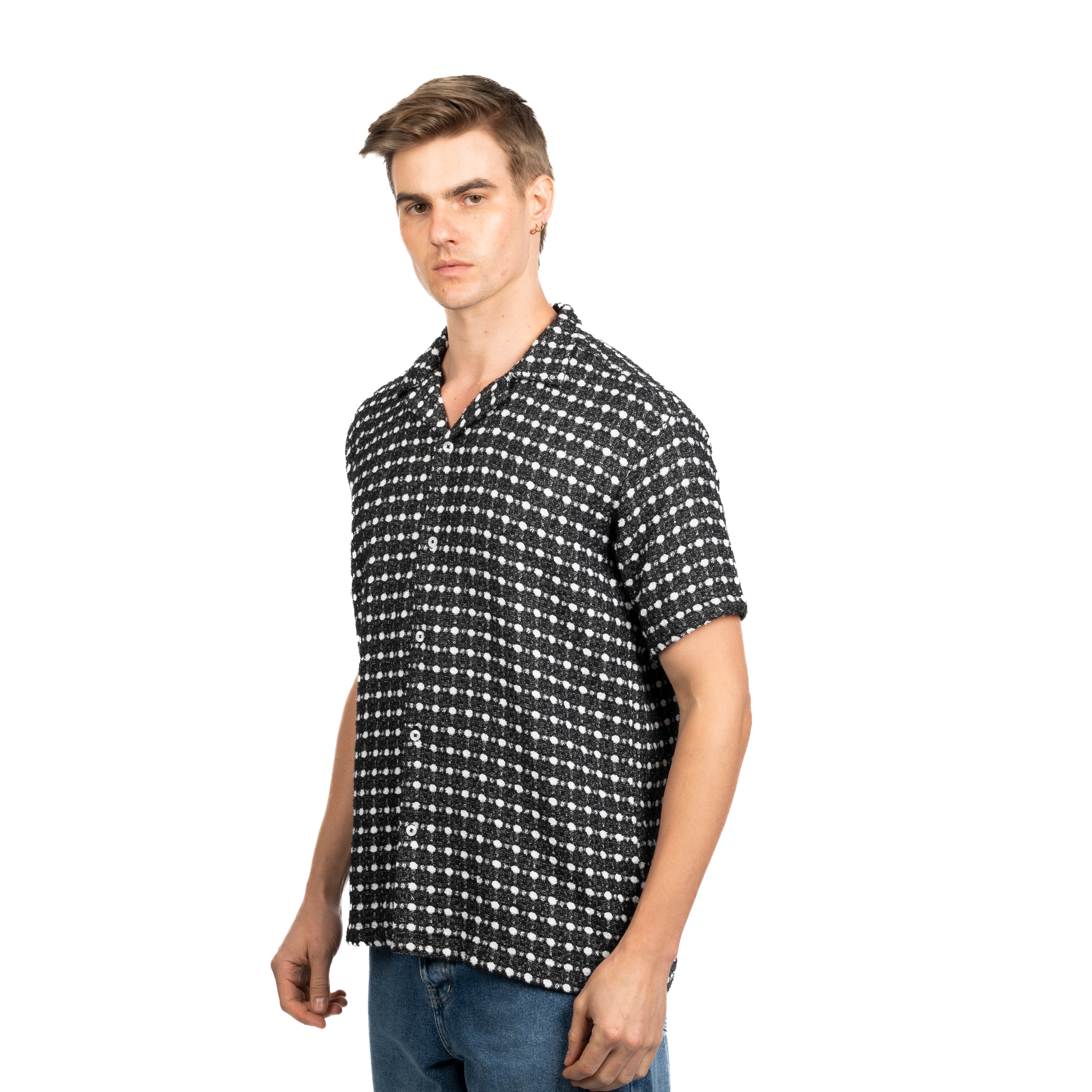 Half Sleeve Shirt - Men - Plaid