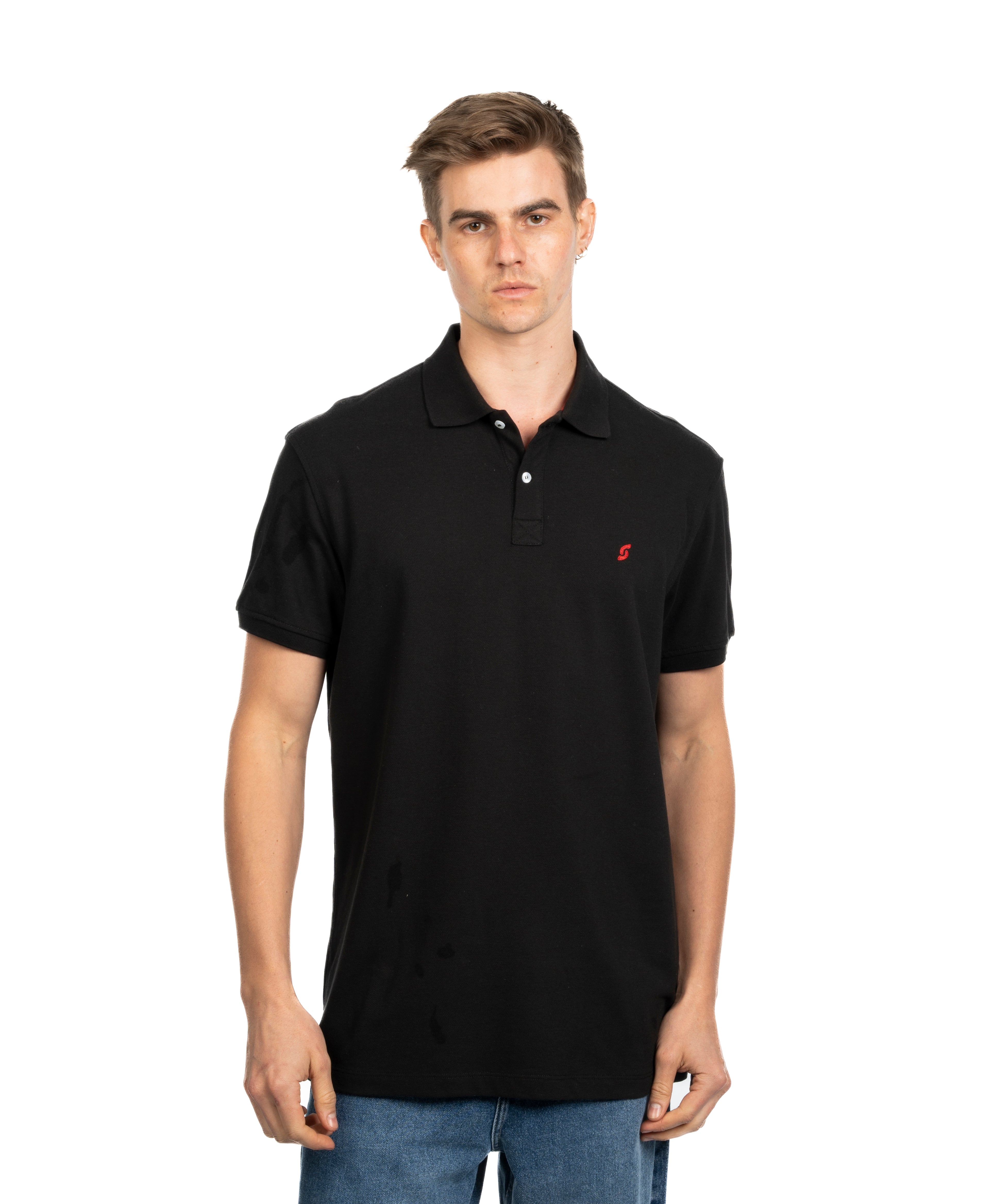 Polo T-shirt - Men - Plain