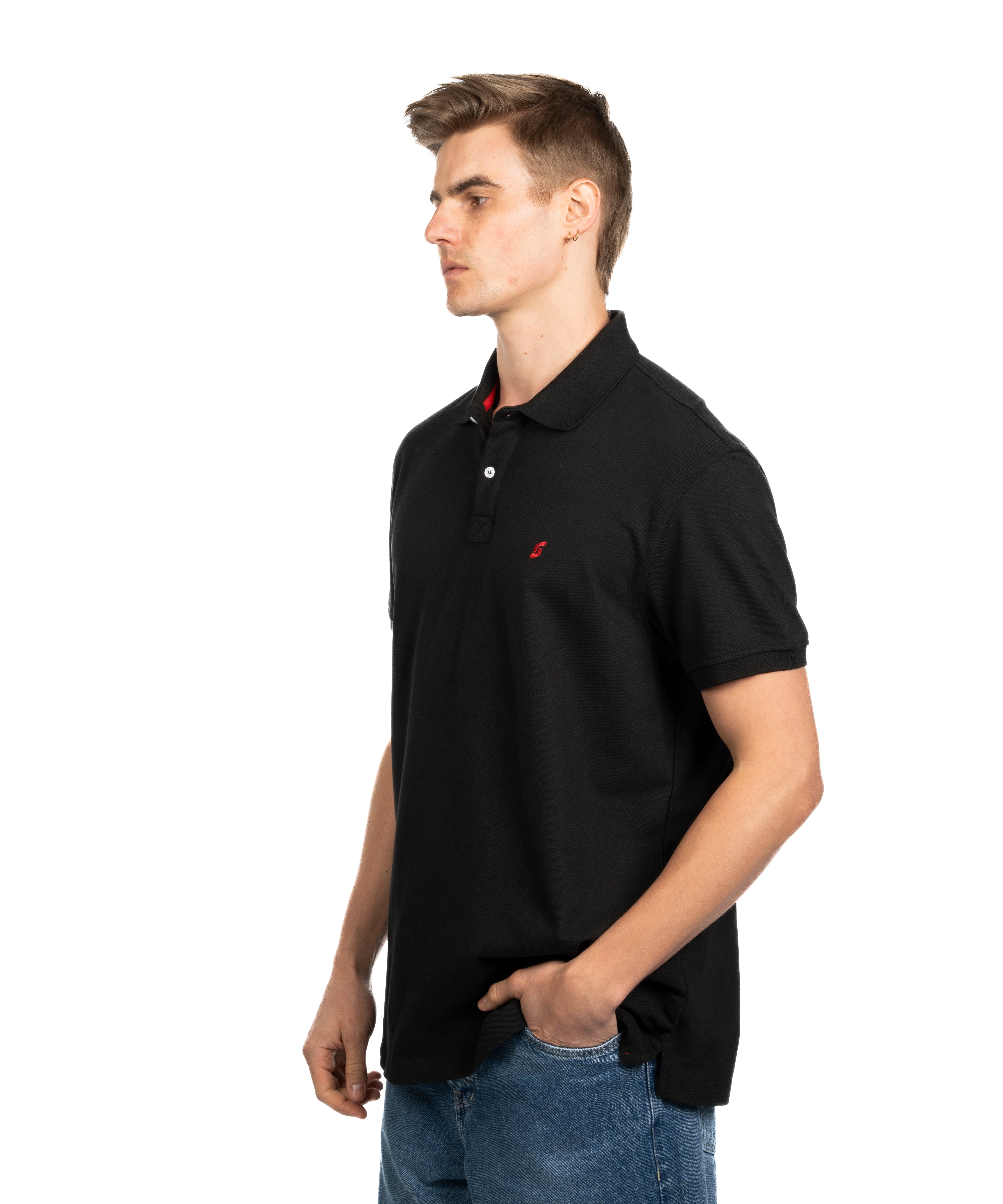 Polo T-shirt - Men - Plain