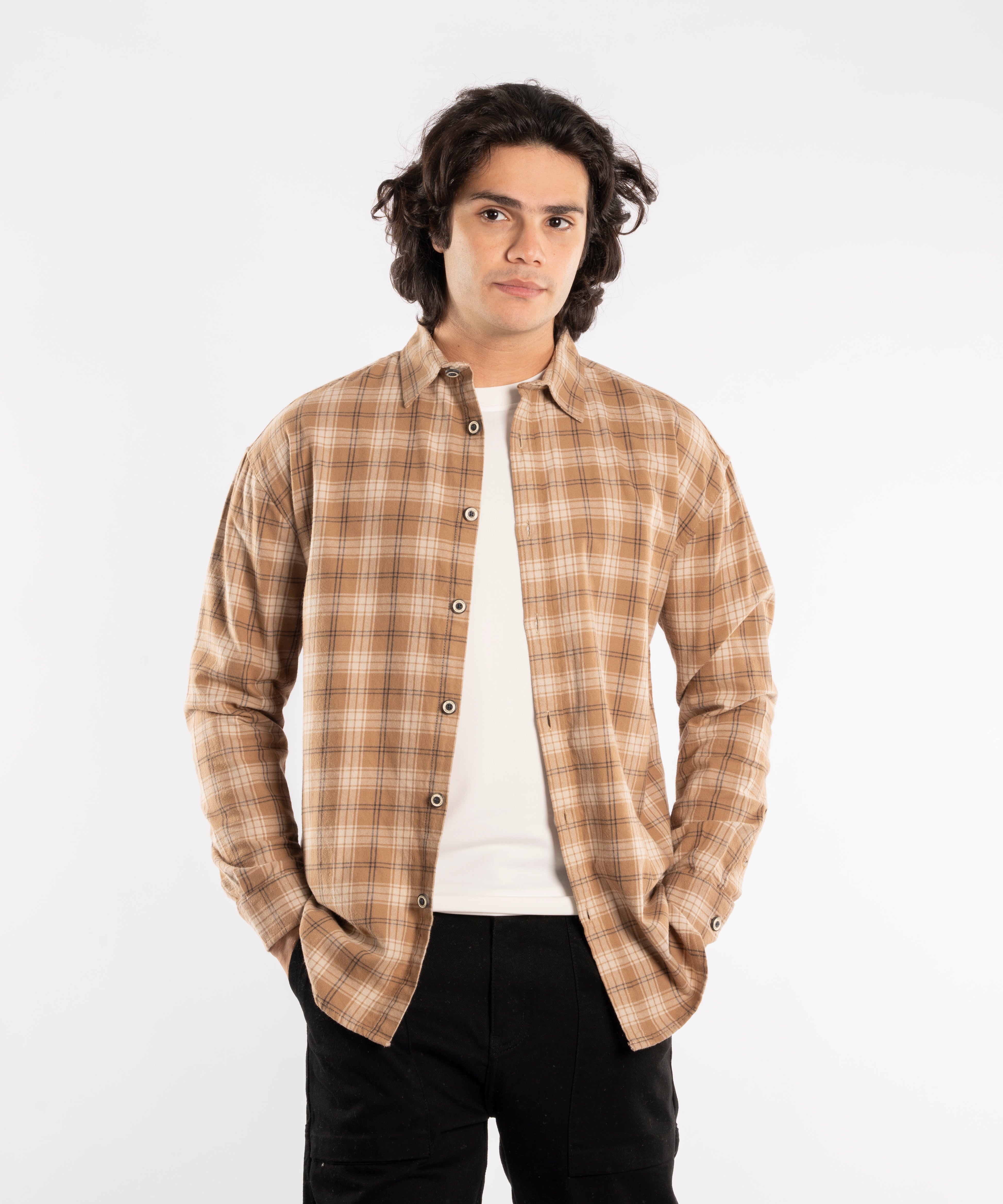 Long Sleeve Shirt - Men - Squared