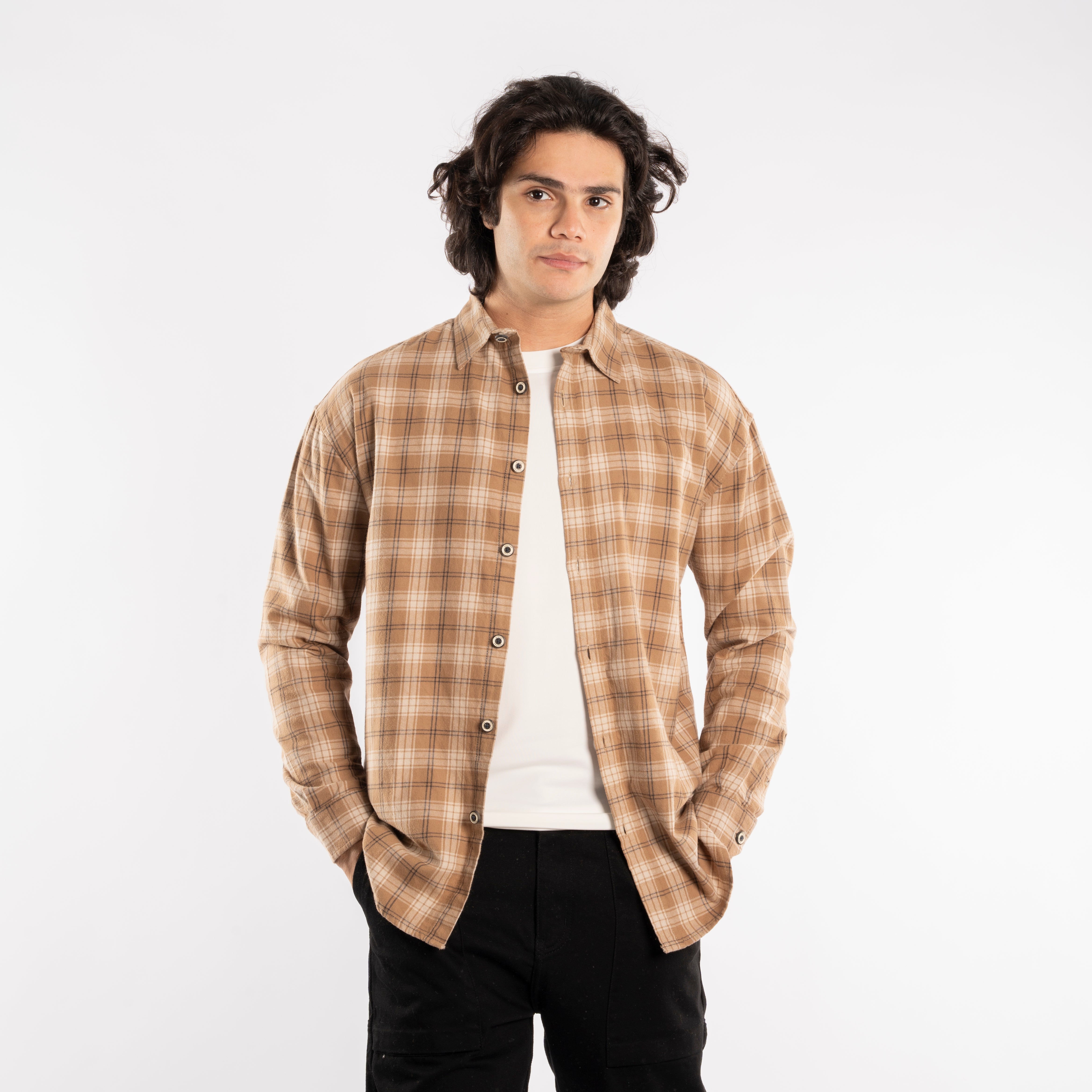 Long Sleeve Shirt - Men - Squared