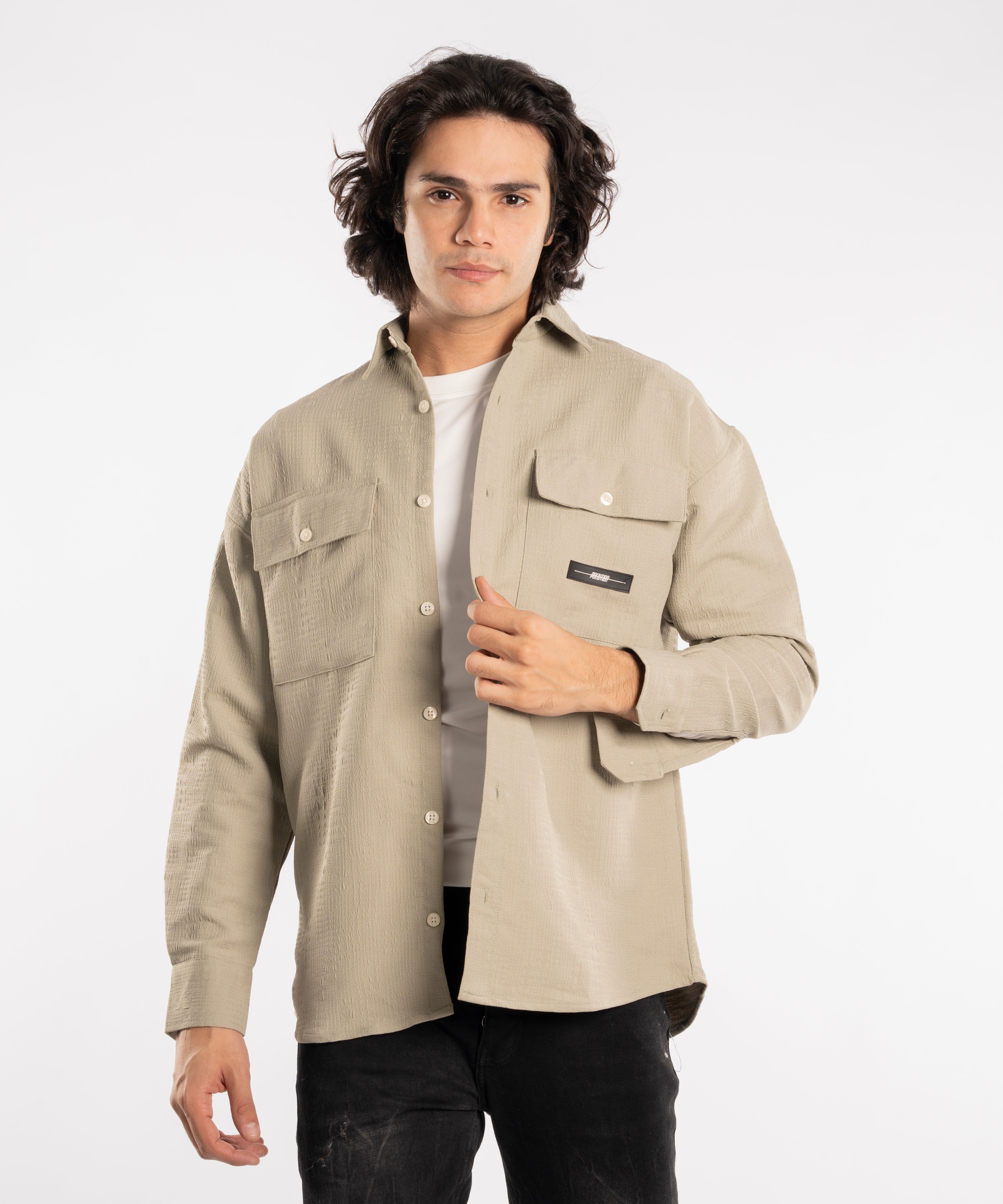 Shirt - Men - Gabardine