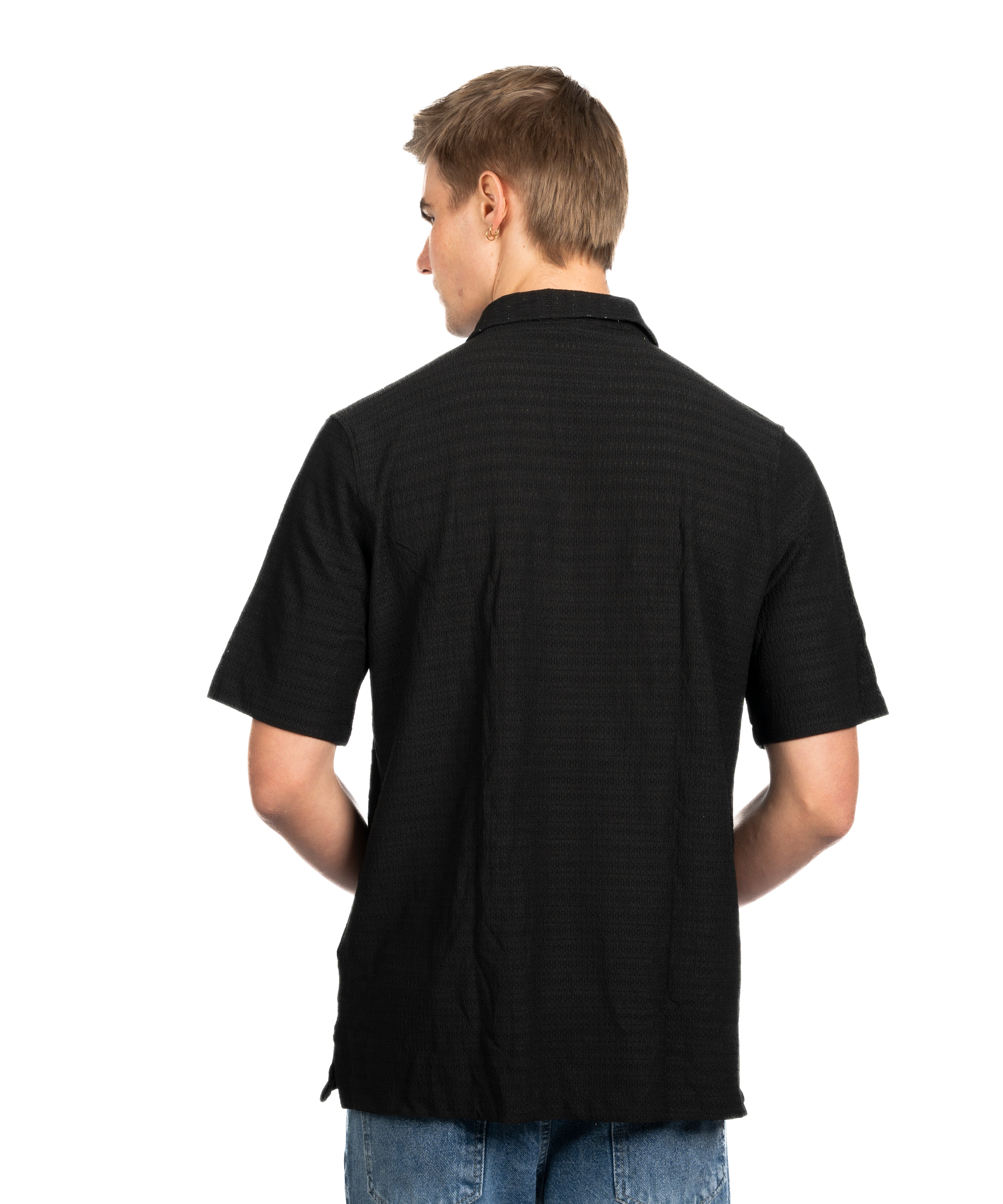 Half Sleeve Shirt - Men - Plain