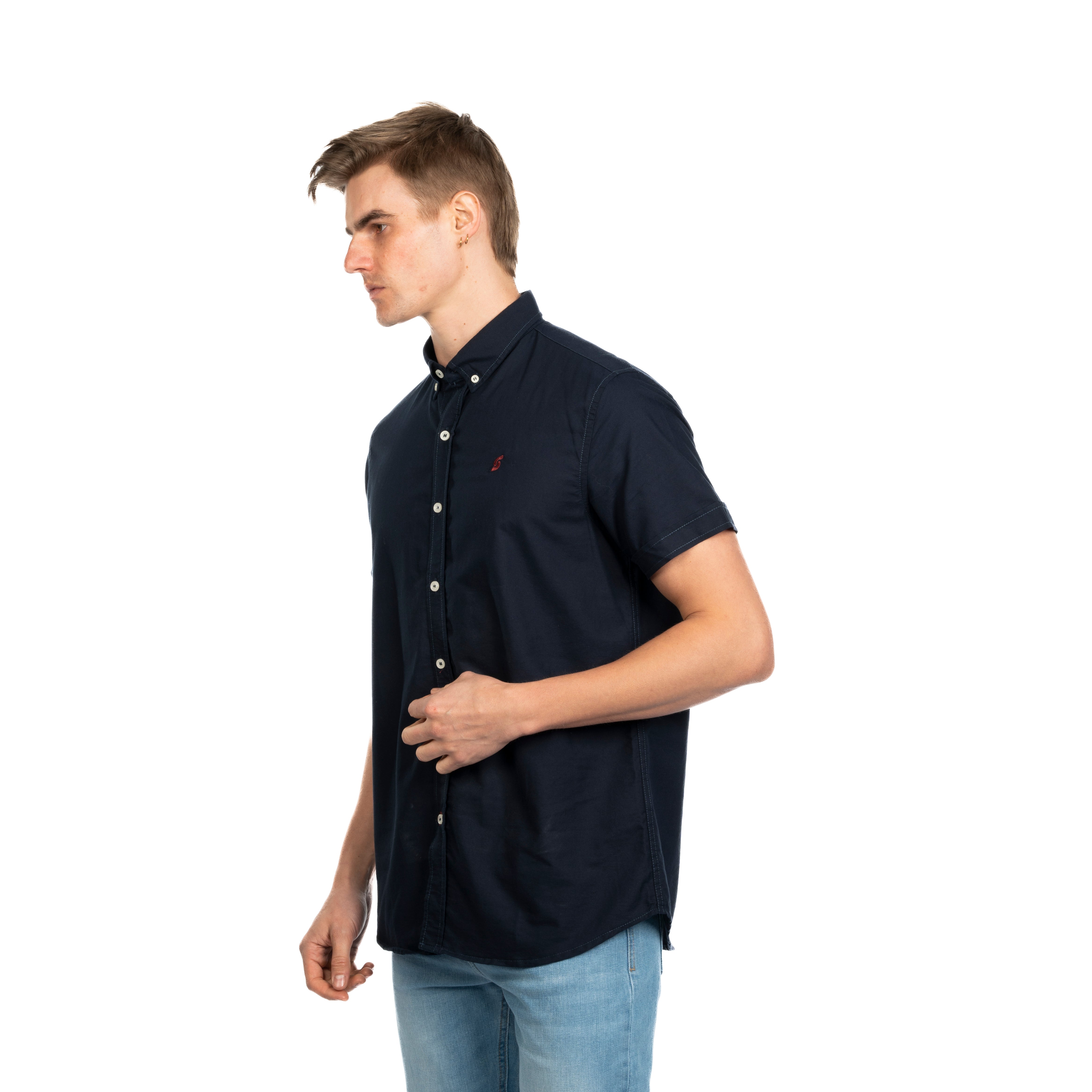 Half Sleeve Shirt - Men - Plain