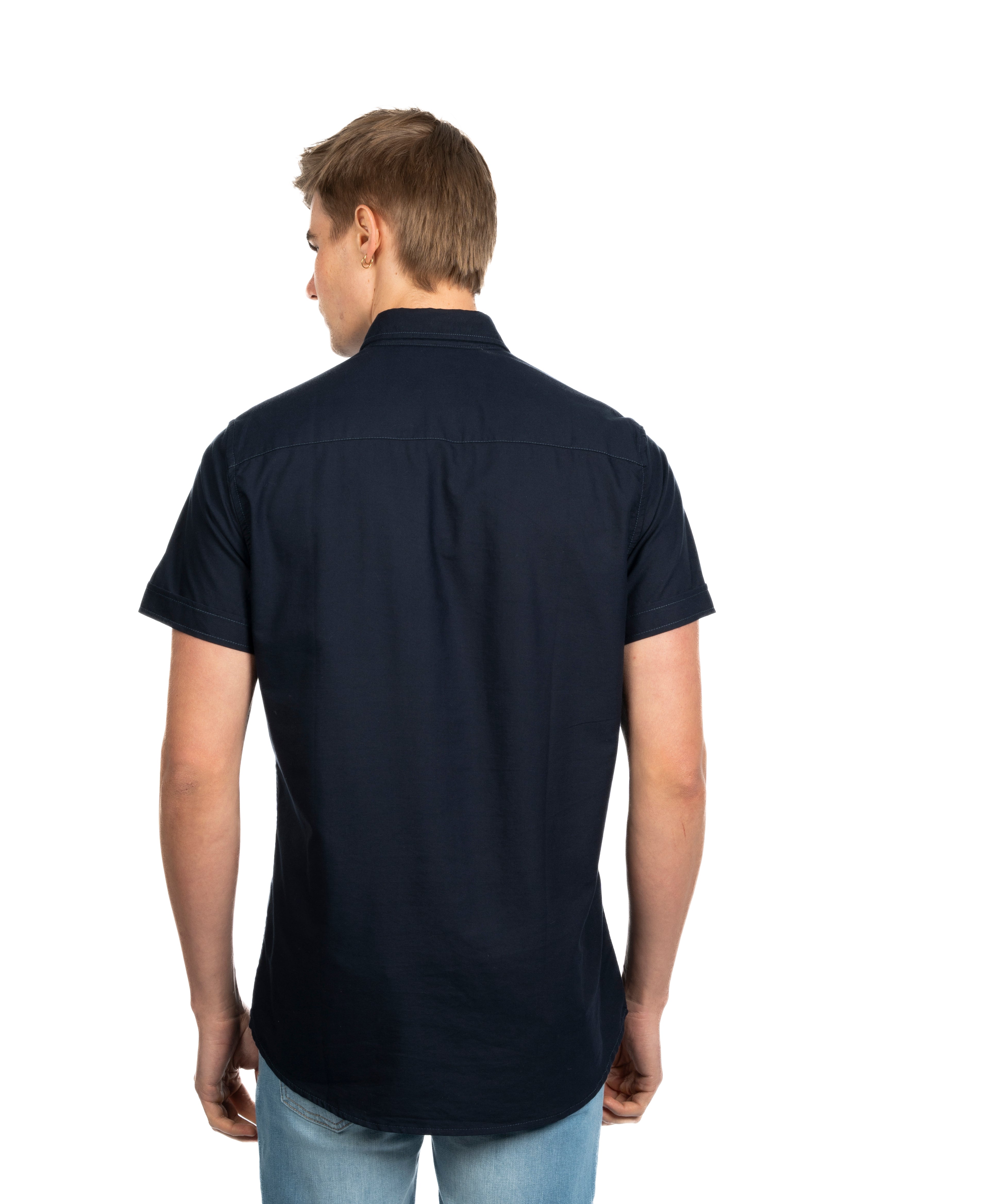 Half Sleeve Shirt - Men - Plain