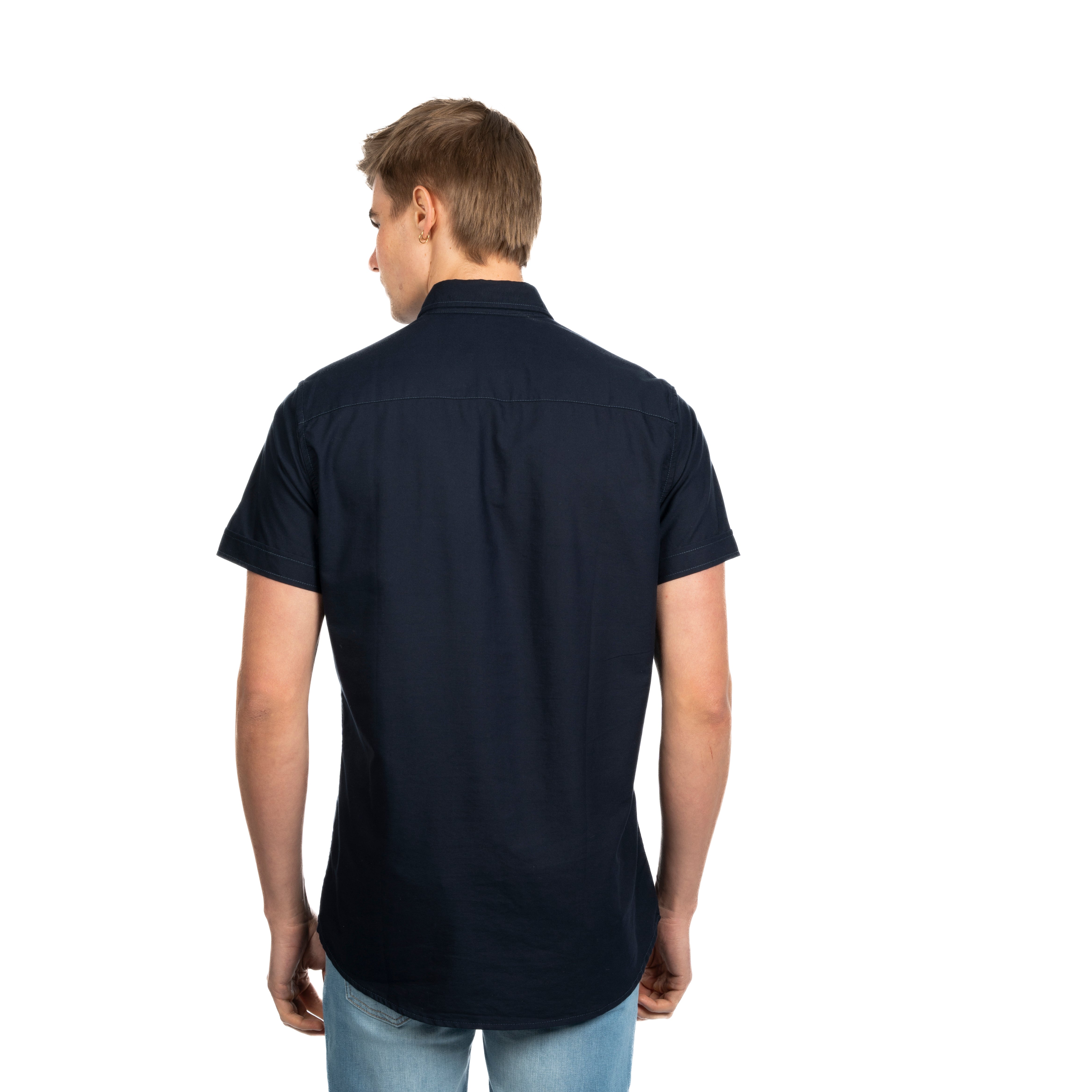 Half Sleeve Shirt - Men - Plain