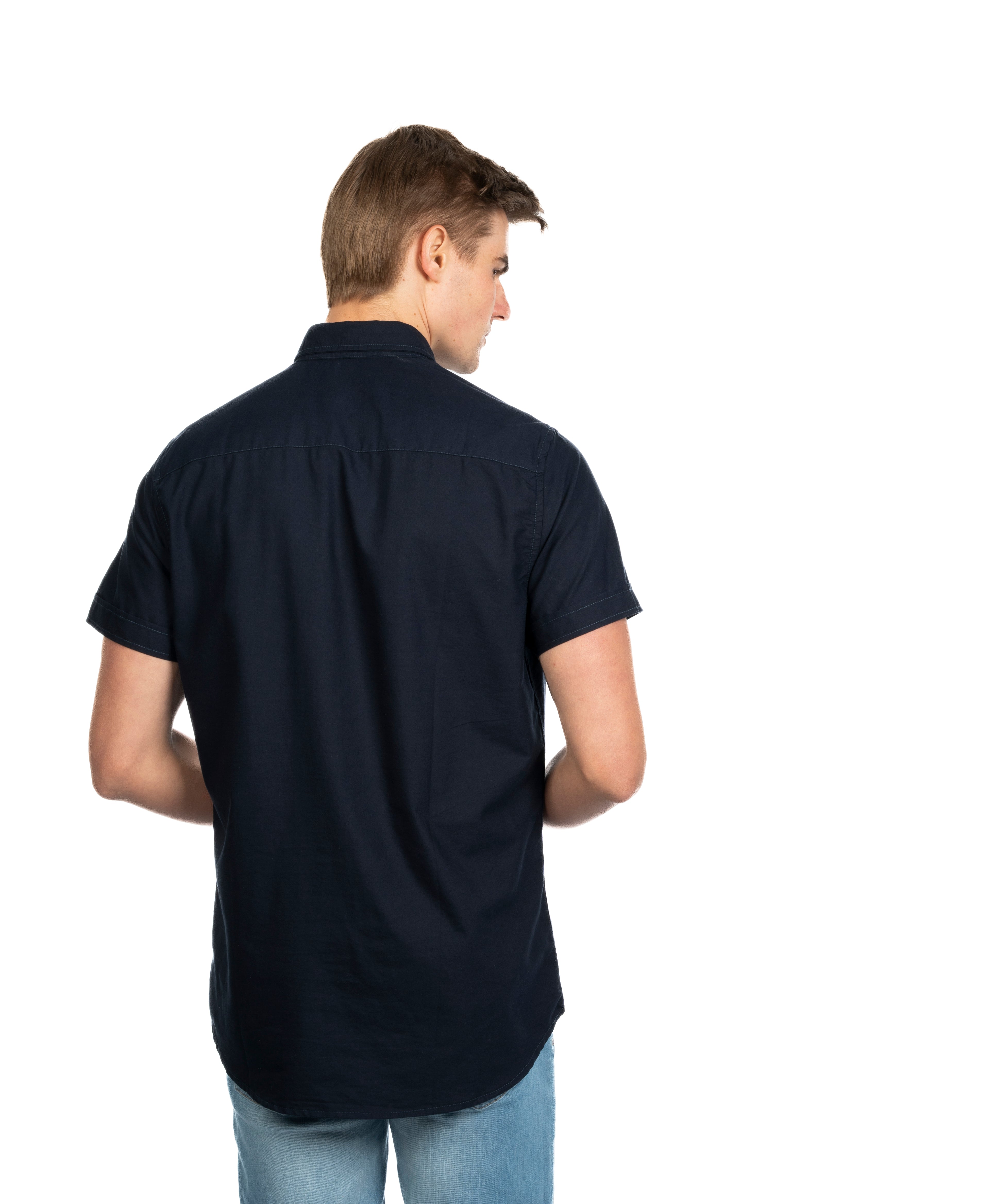 Half Sleeve Shirt - Men - Plain