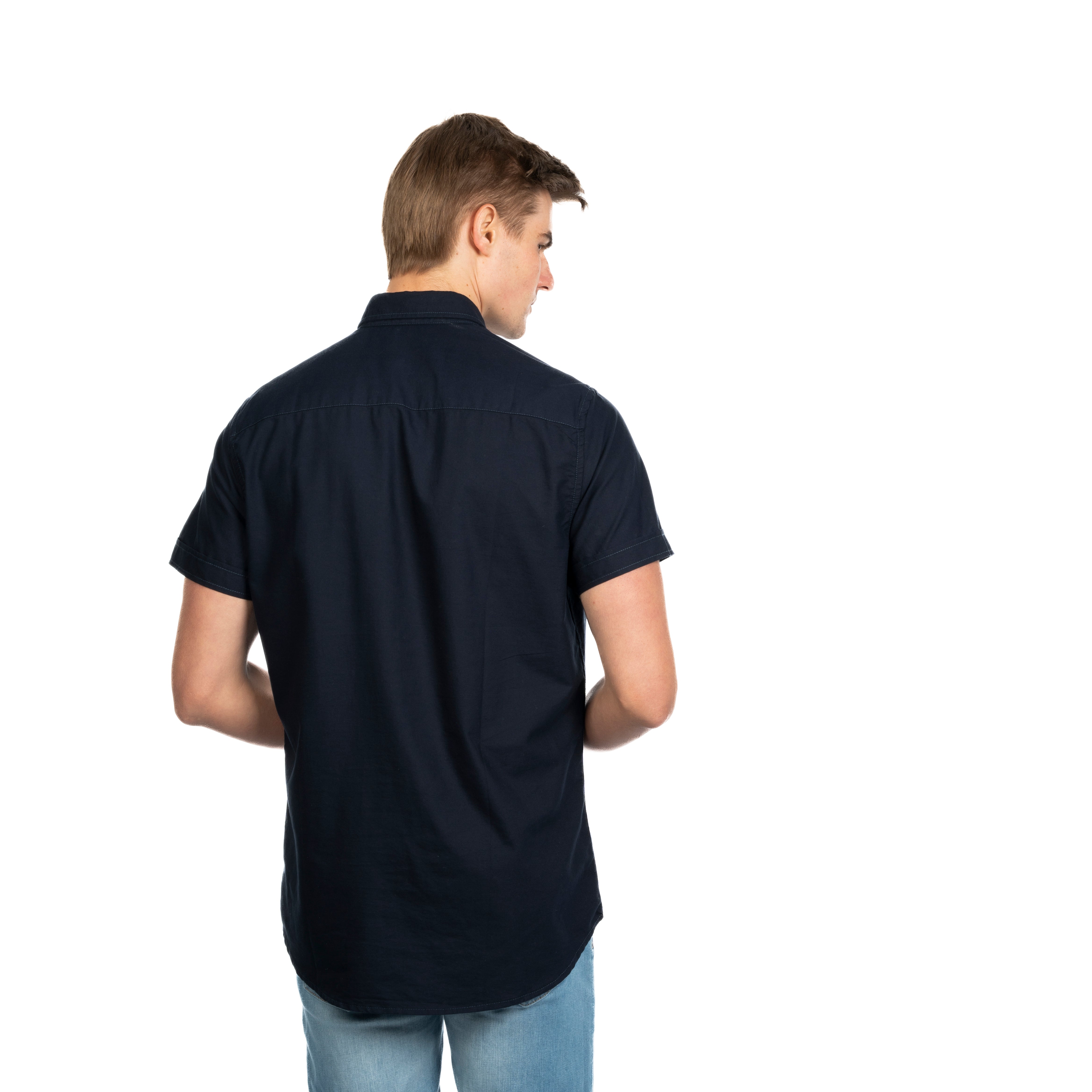 Half Sleeve Shirt - Men - Plain