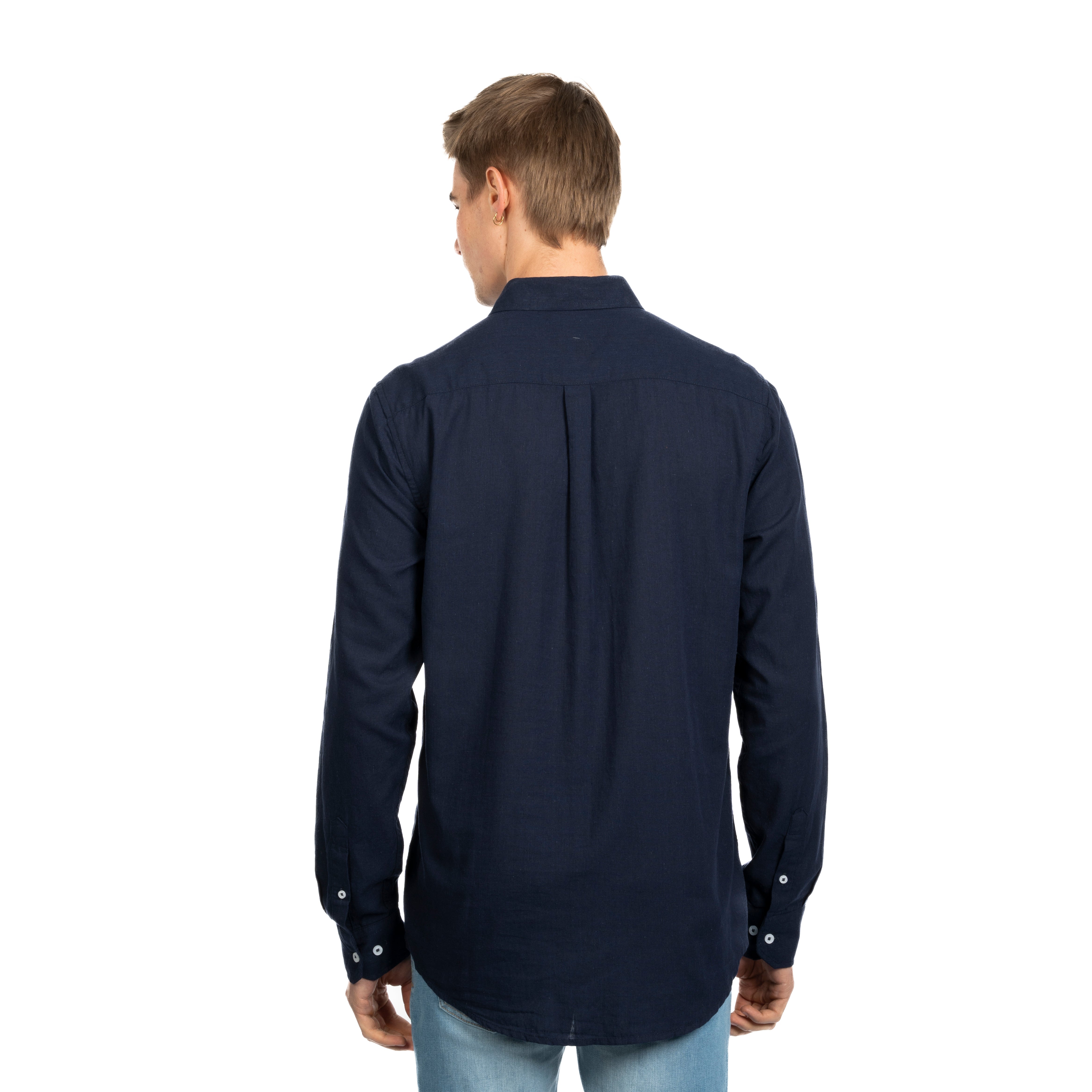 Long Sleeve Shirt - Men - Plain