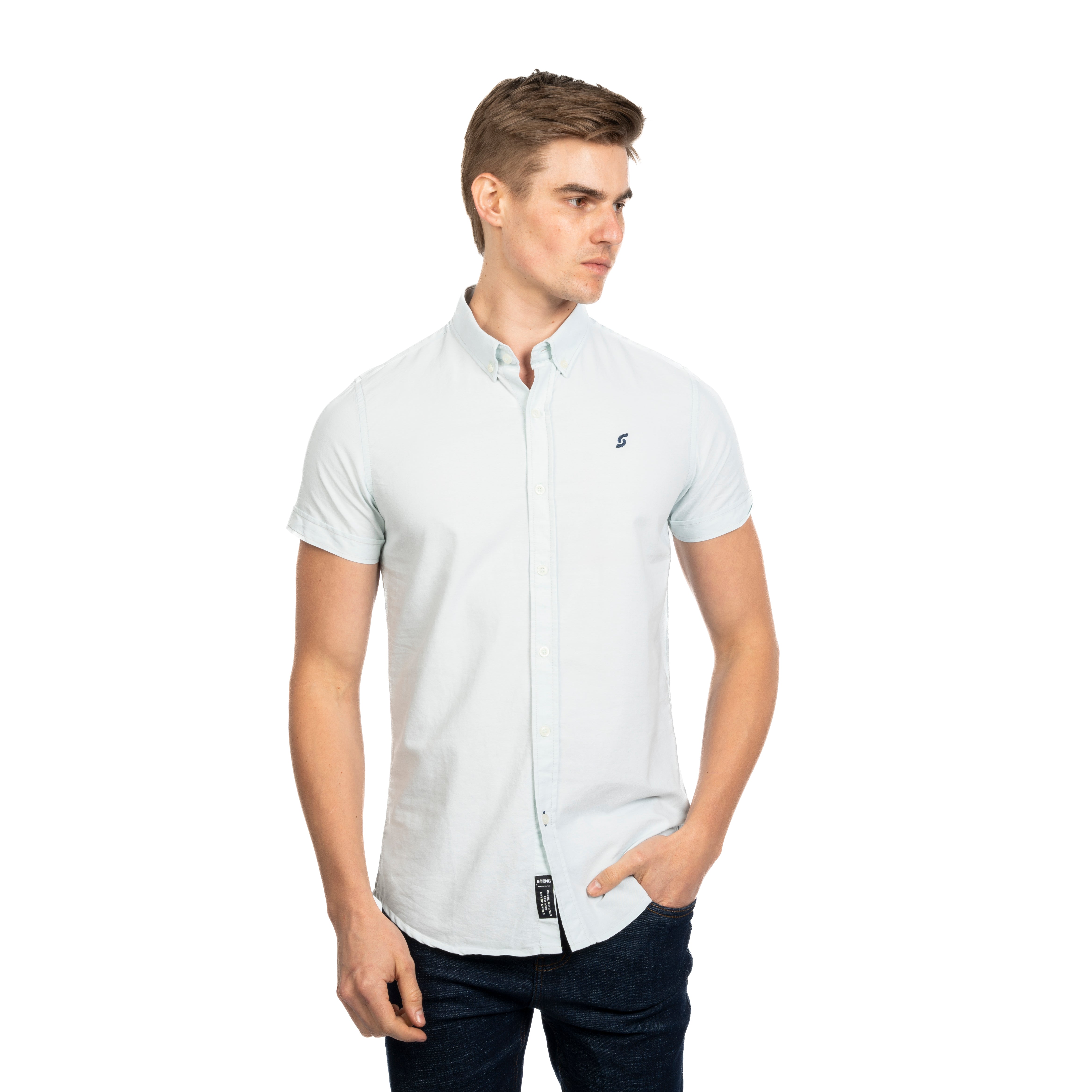 Half Sleeve Shirt - Men - Plain