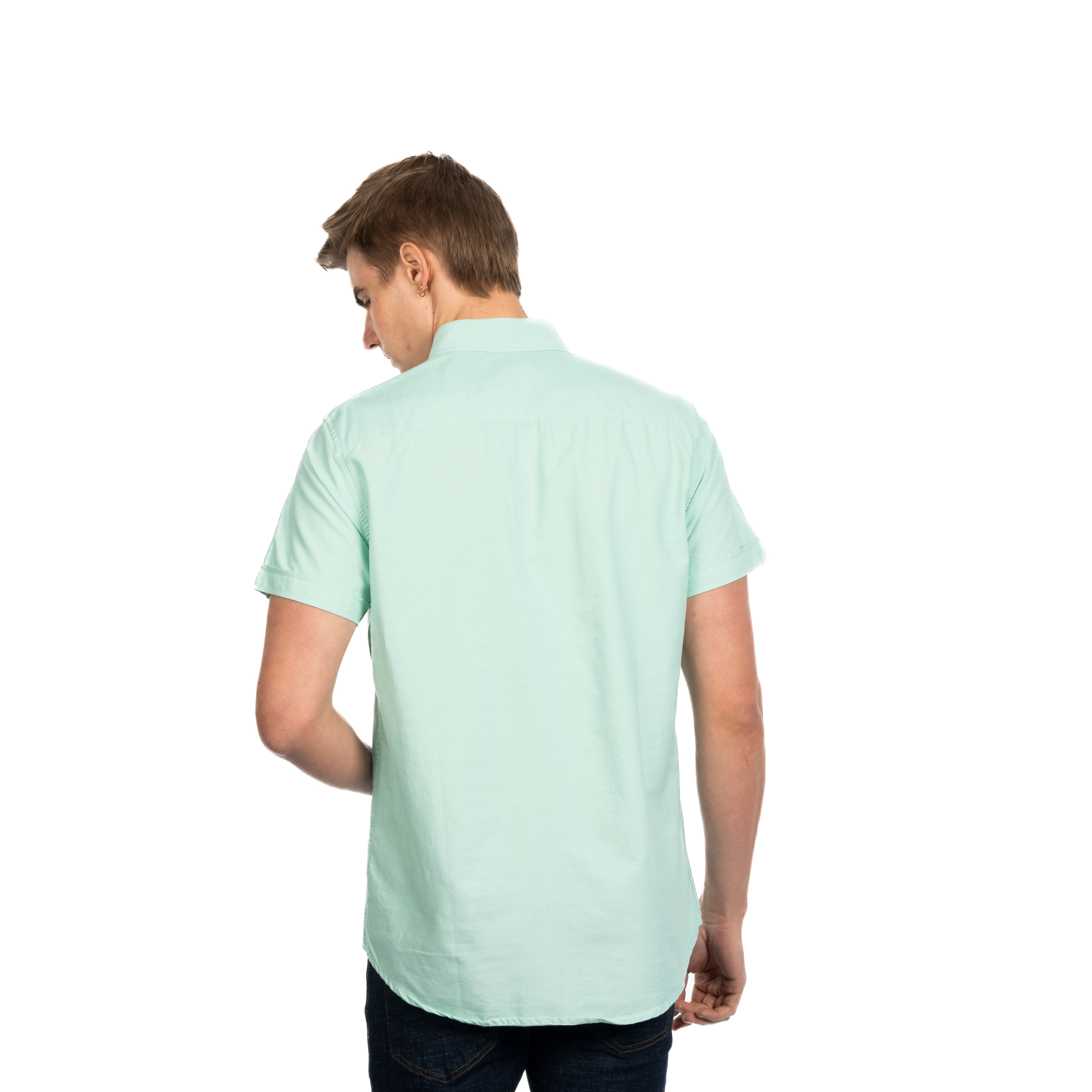 Half Sleeve Shirt - Men - Plain