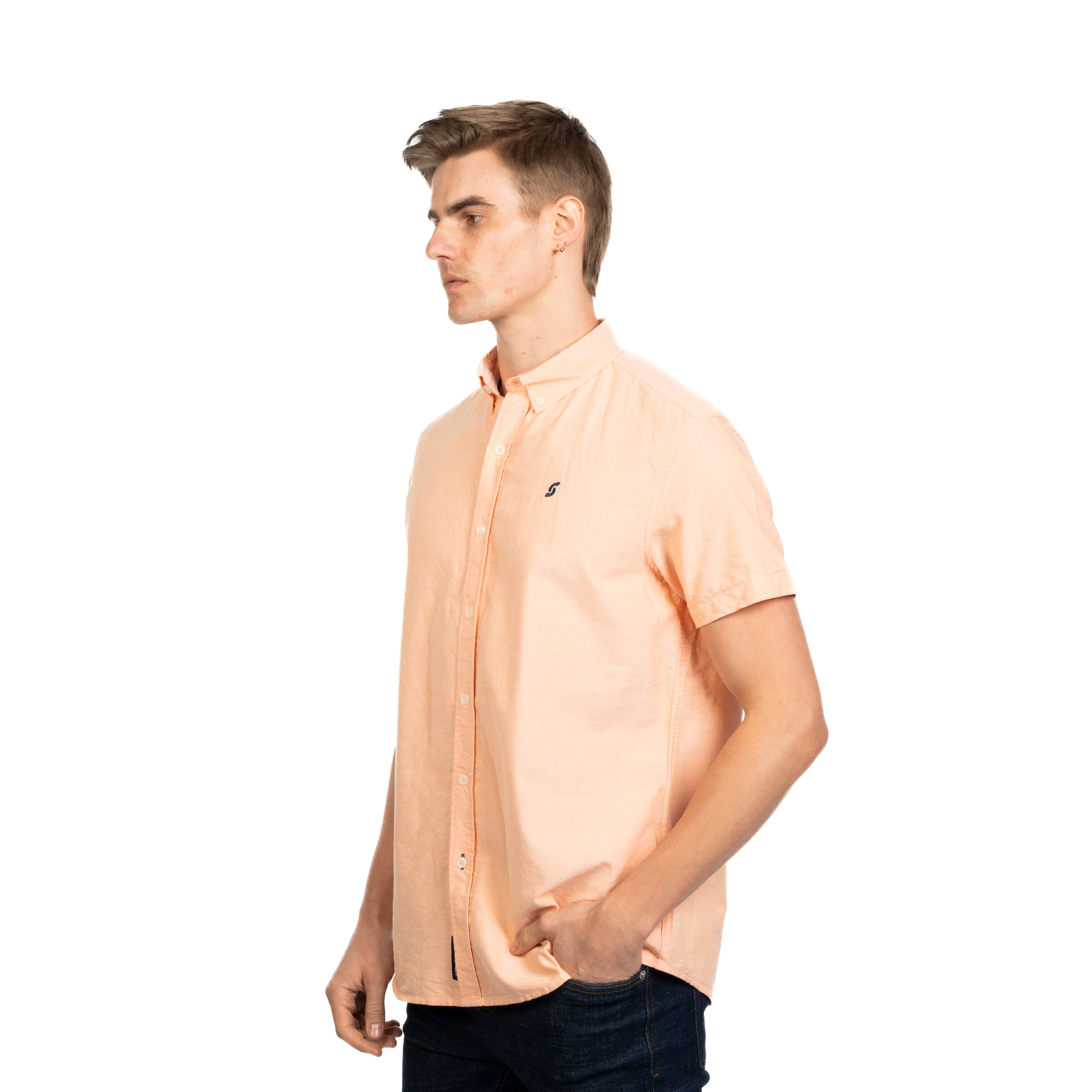 Half Sleeve Shirt - Men - Plain