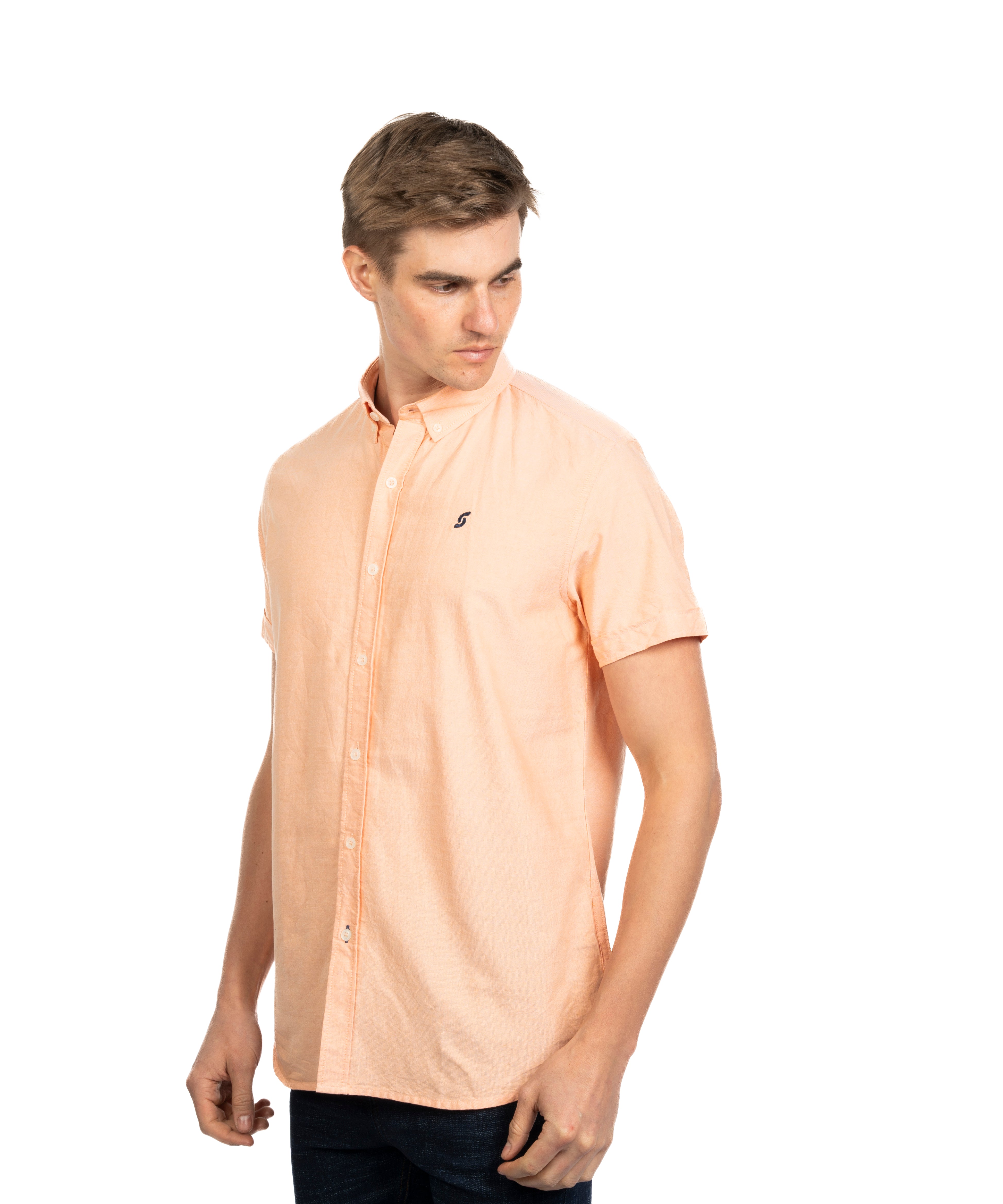 Half Sleeve Shirt - Men - Plain
