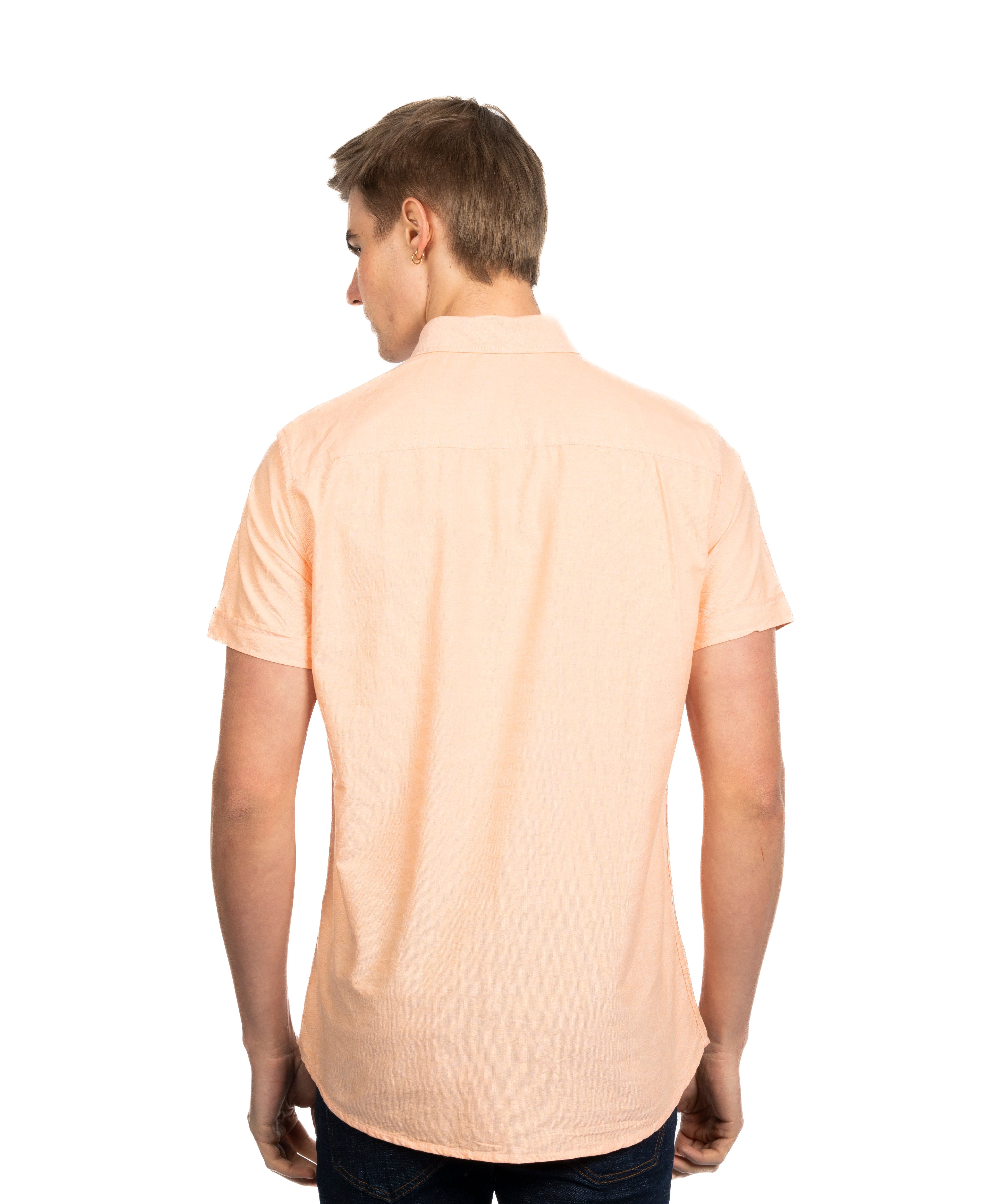 Half Sleeve Shirt - Men - Plain