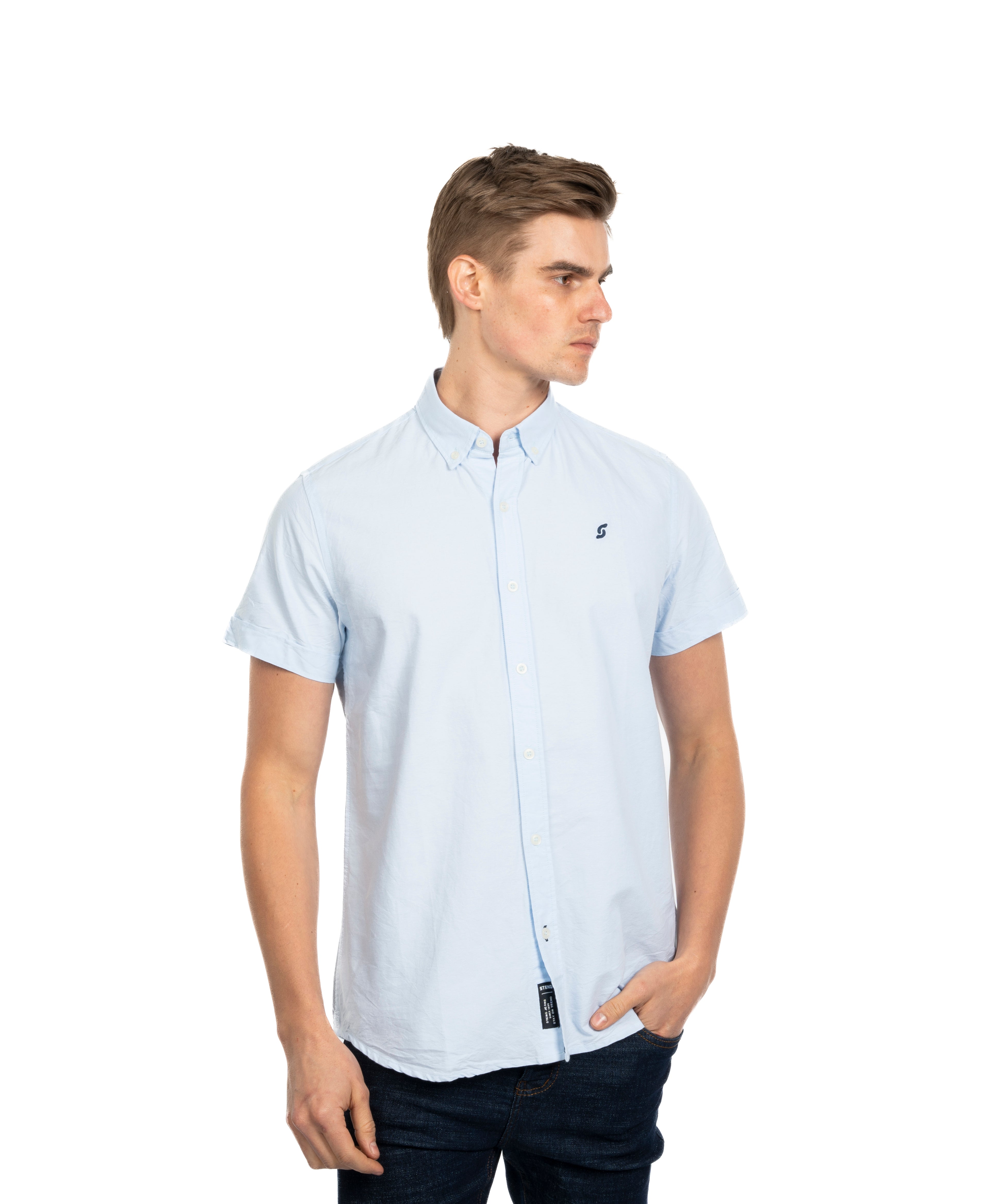 Half Sleeve Shirt - Men - Plain