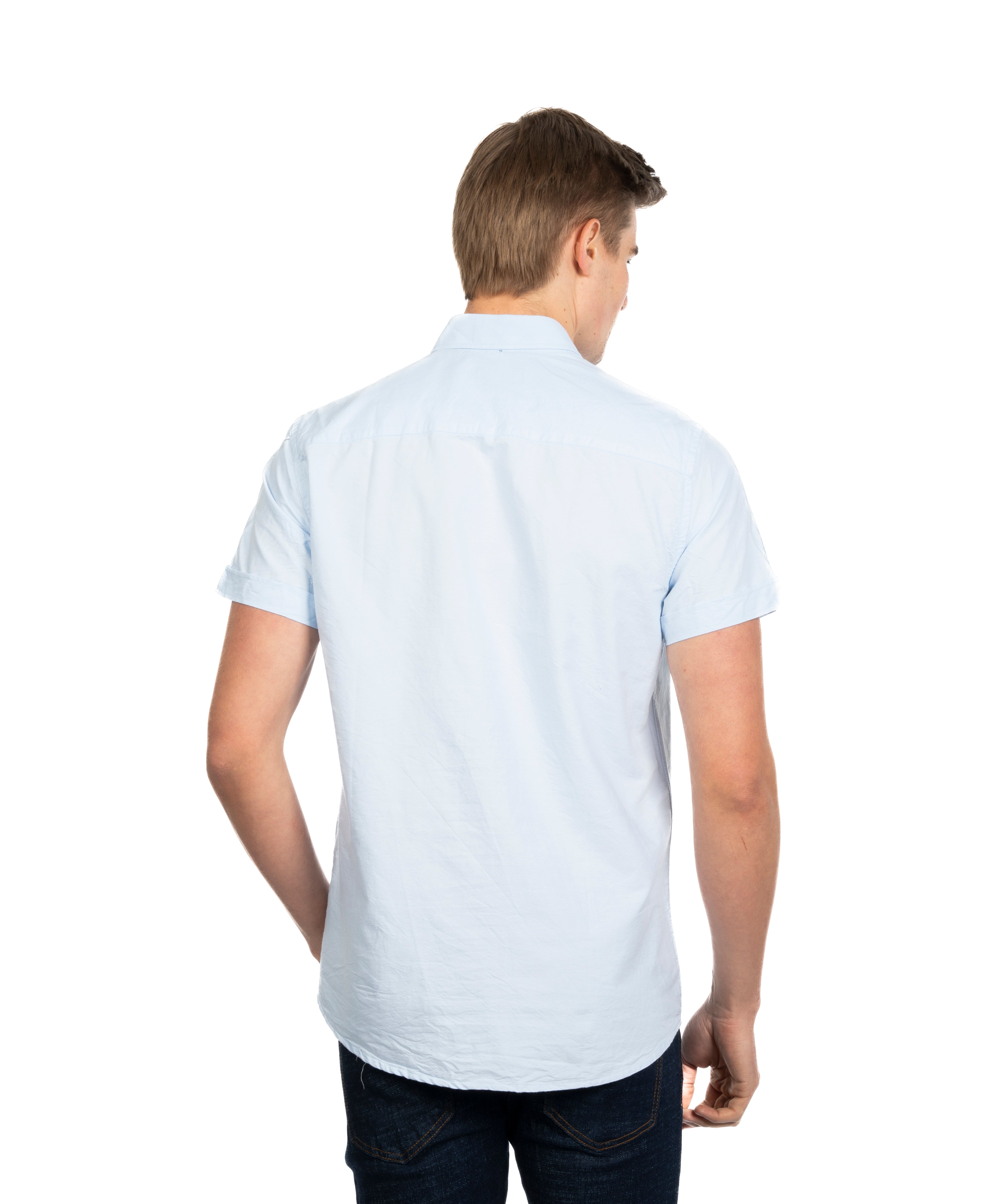 Half Sleeve Shirt - Men - Plain